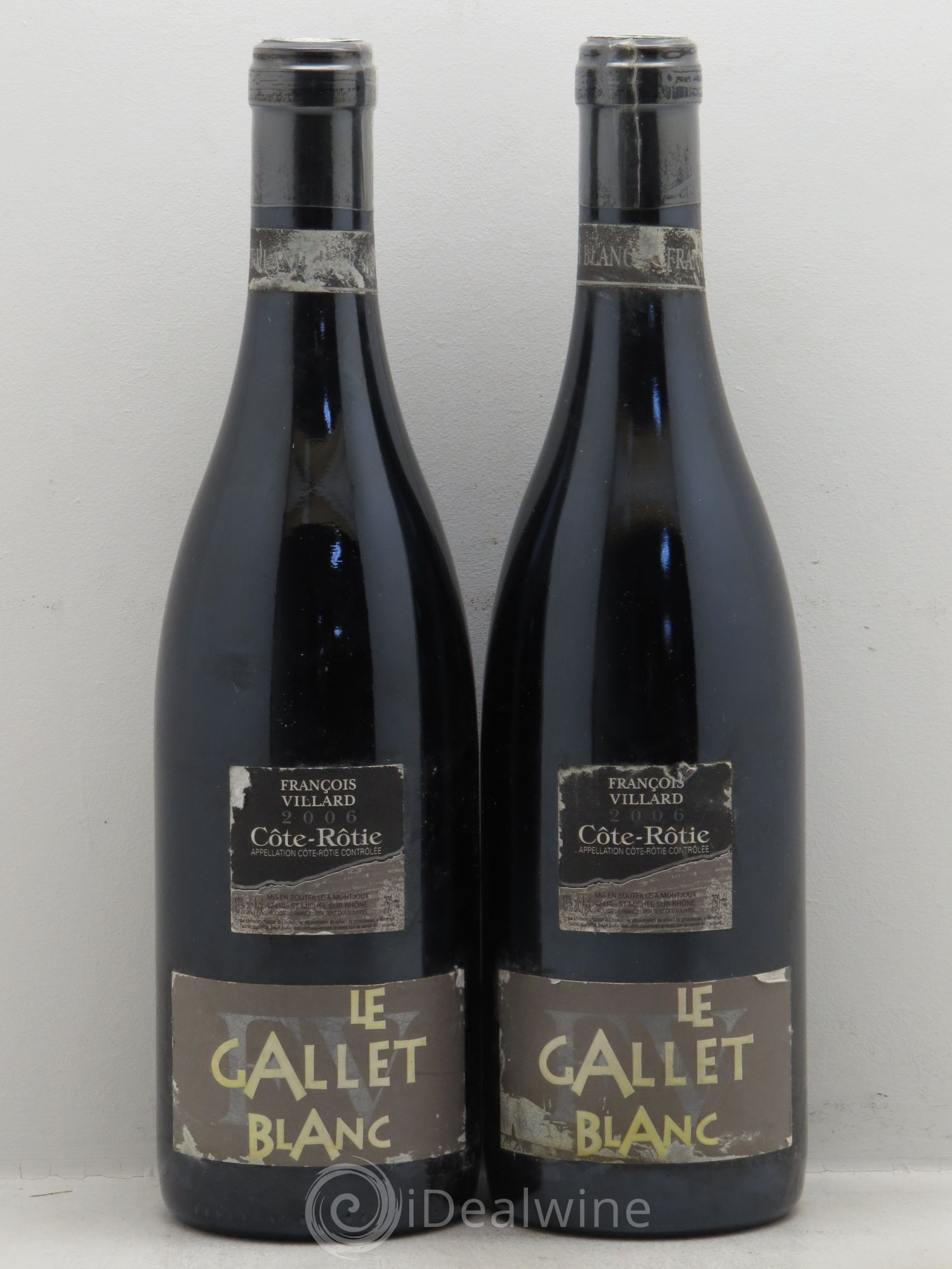 Côte-Rôtie Le Gallet Blanc François Villard 2006 - Lot de 2 bouteilles - 0
