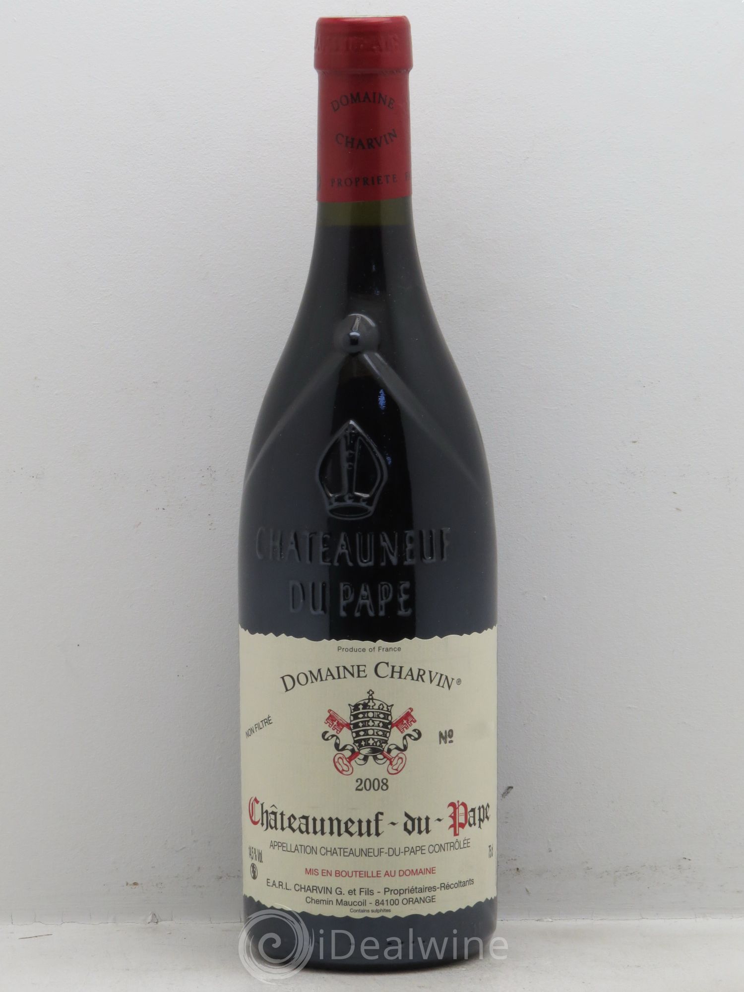 Châteauneuf-du-Pape Charvin (Domaine) 2008 - Lot de 1 bouteille - 0