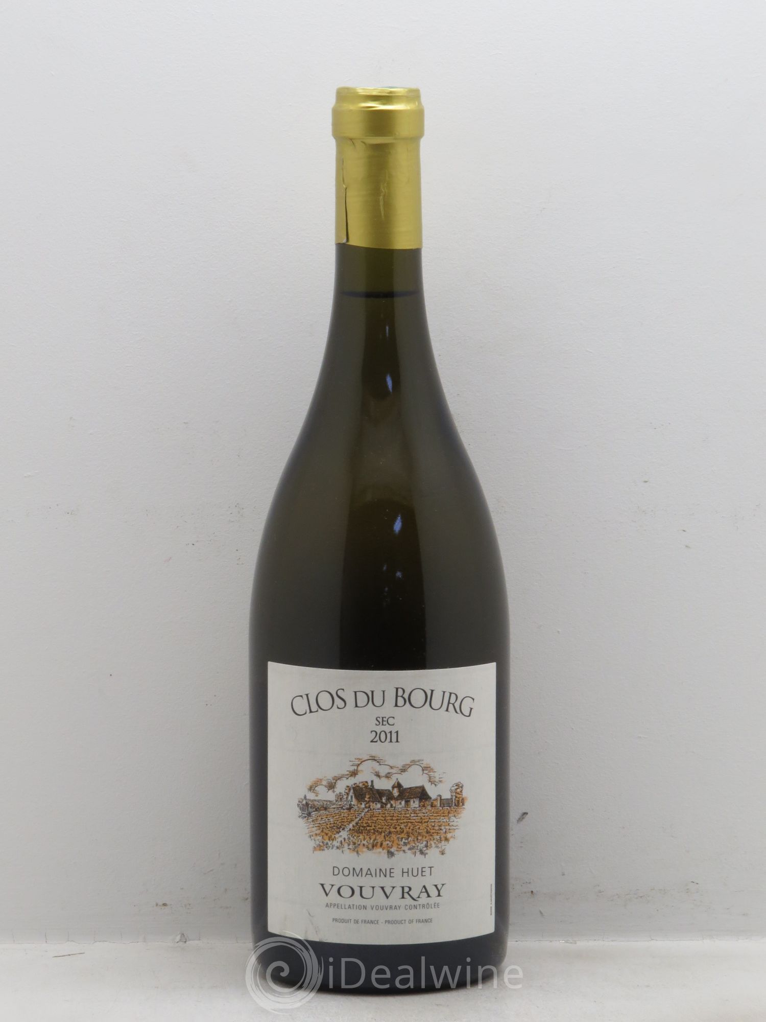 Vouvray Clos du Bourg Sec Domaine Huet 2011 - Lot de 1 bouteille - 0