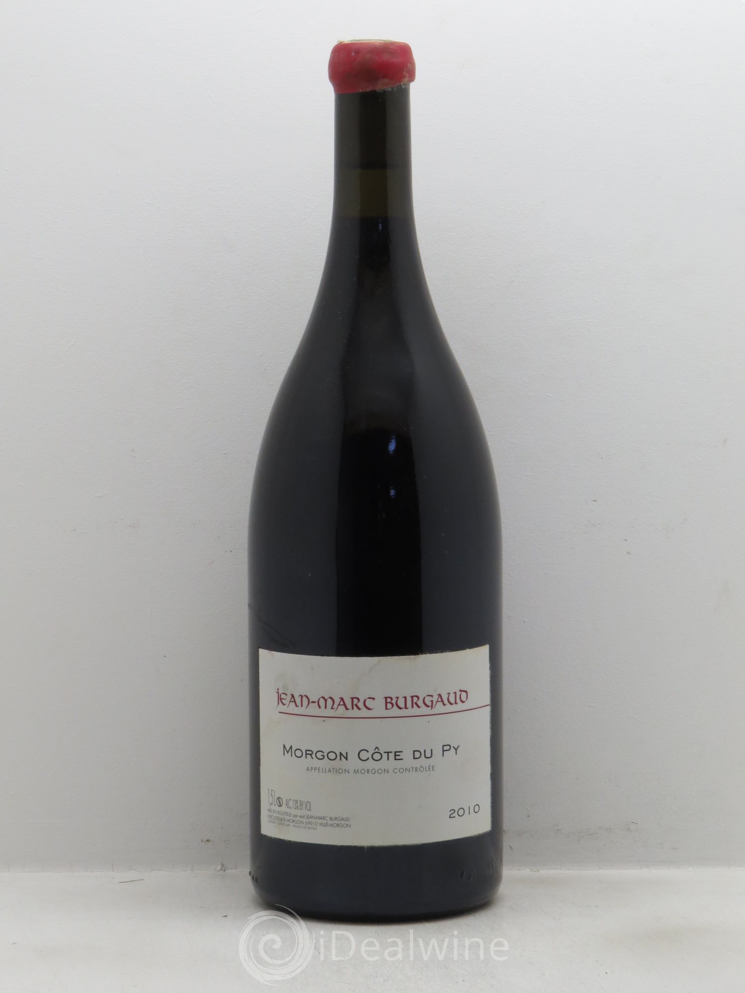 Morgon Côte du Py Jean Marc Burgaud 2010 - Posten von 1 Magnum - 0