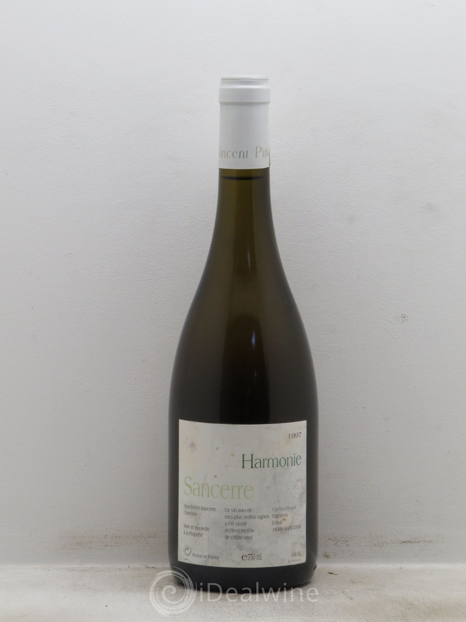 Sancerre Harmonie Vincent Pinard 1997 - Lot de 1 bouteille - 0