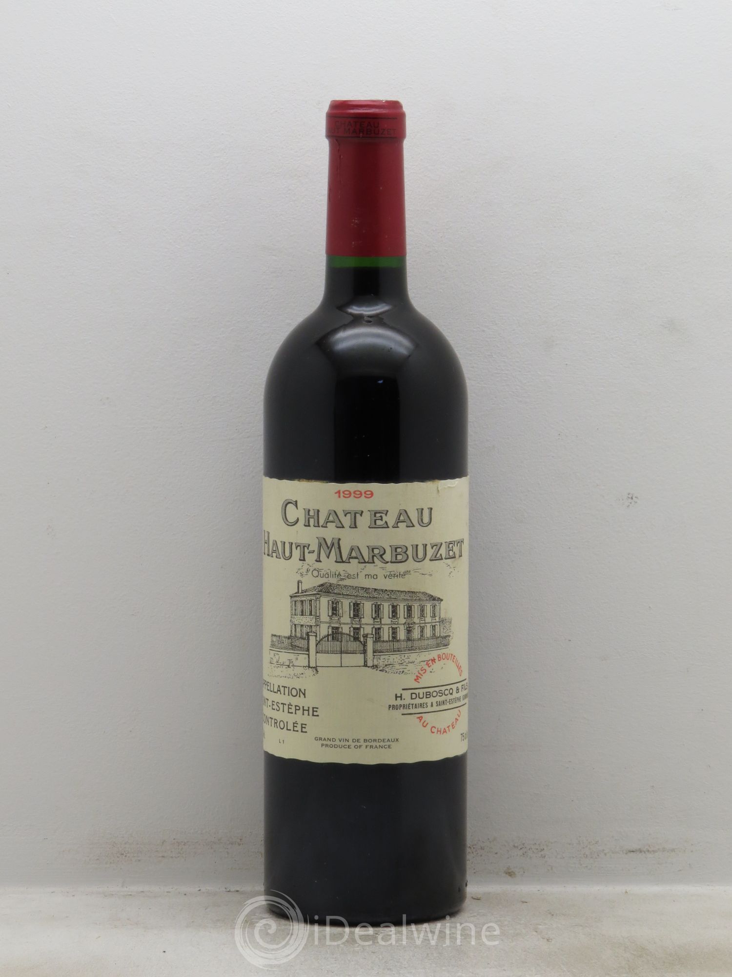 Château Haut Marbuzet 1999 - Lot de 1 bouteille - 0