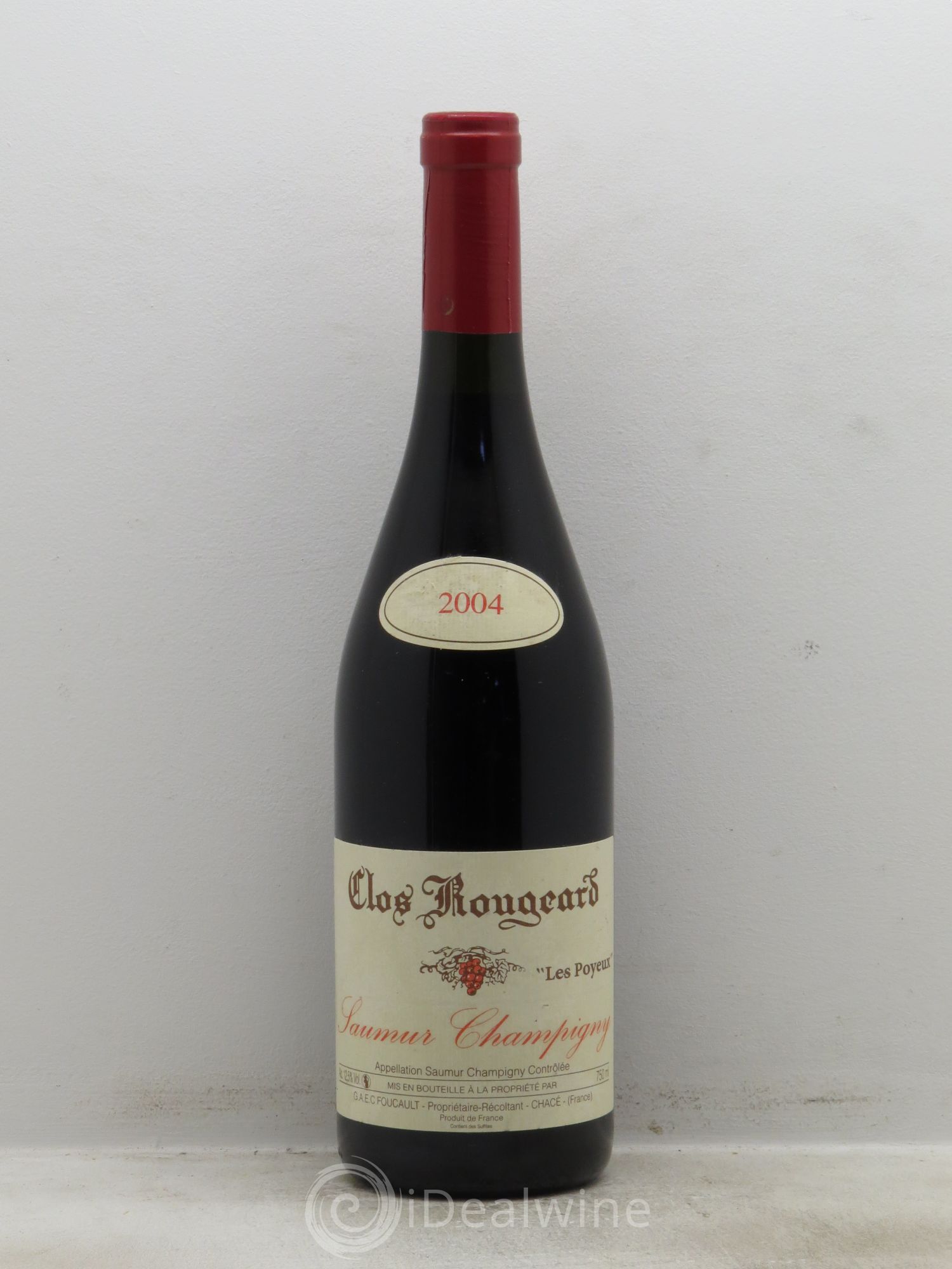 Saumur-Champigny Les Poyeux Clos Rougeard 2004 - Lot de 1 bouteille - 0