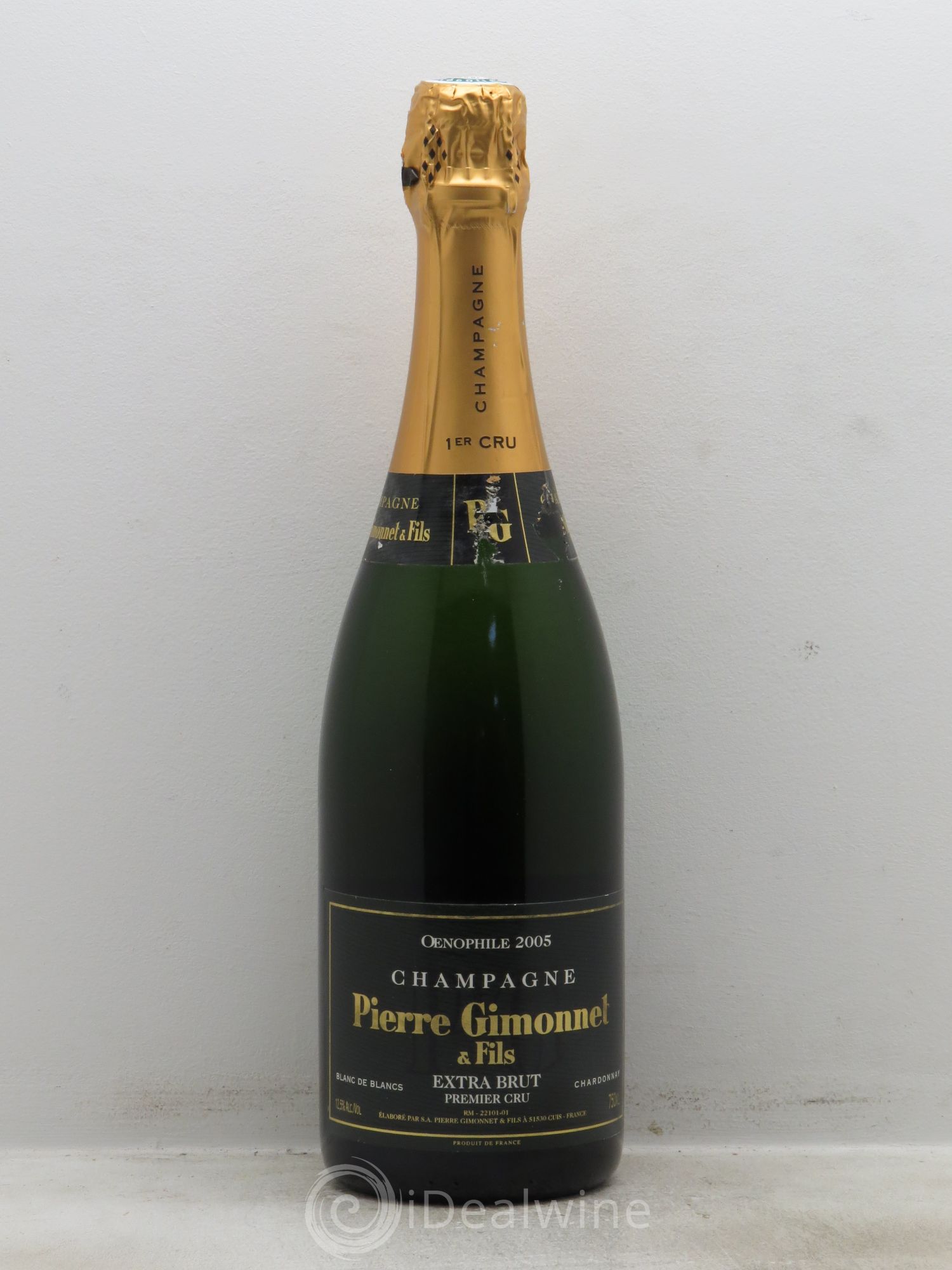 Oenophile Extra-Brut Pierre Gimonnet 2005 - Lot de 1 bouteille - 0