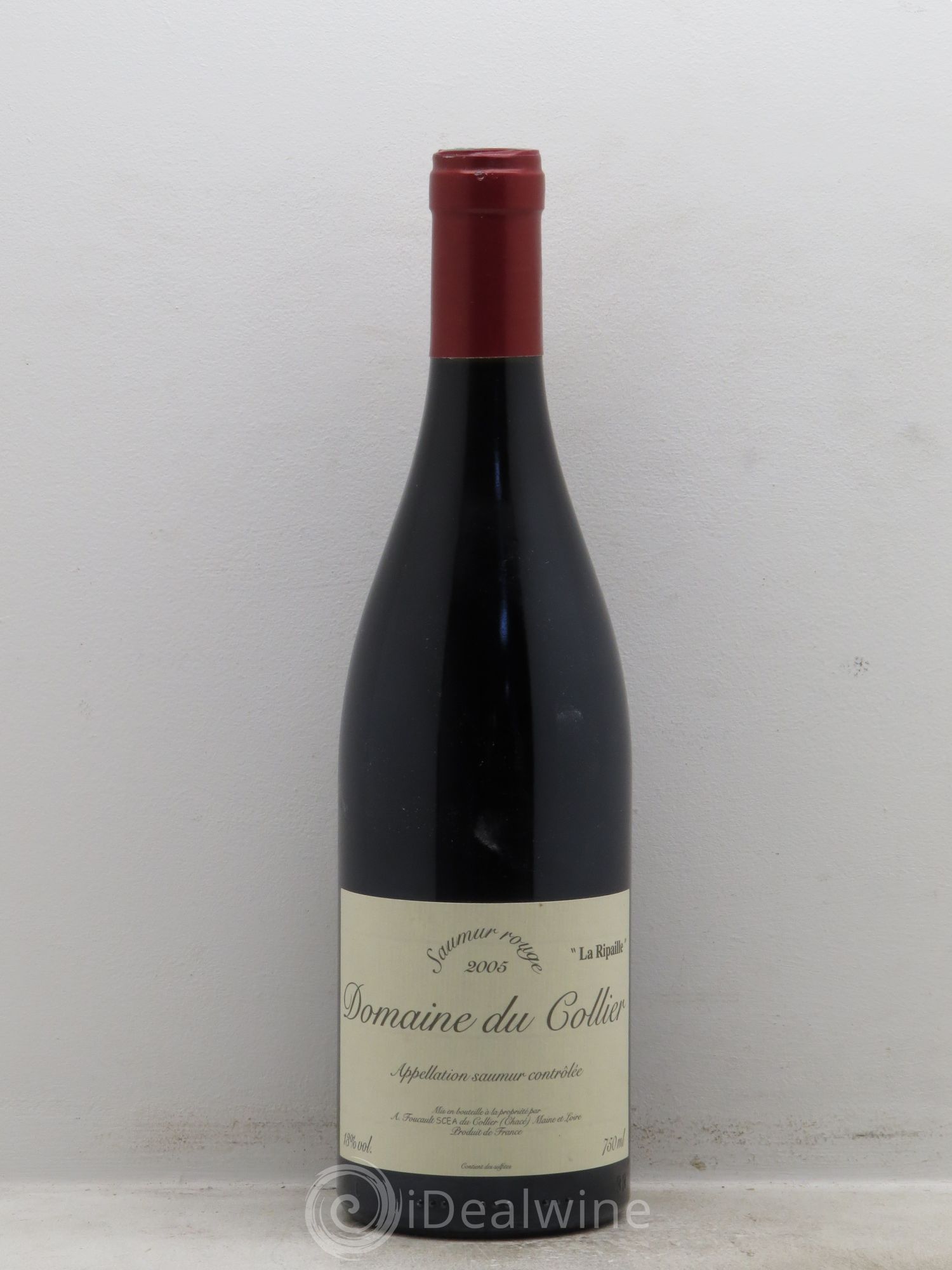 Saumur La Ripaille Domaine du Collier 2005 - Lot de 1 bouteille - 0