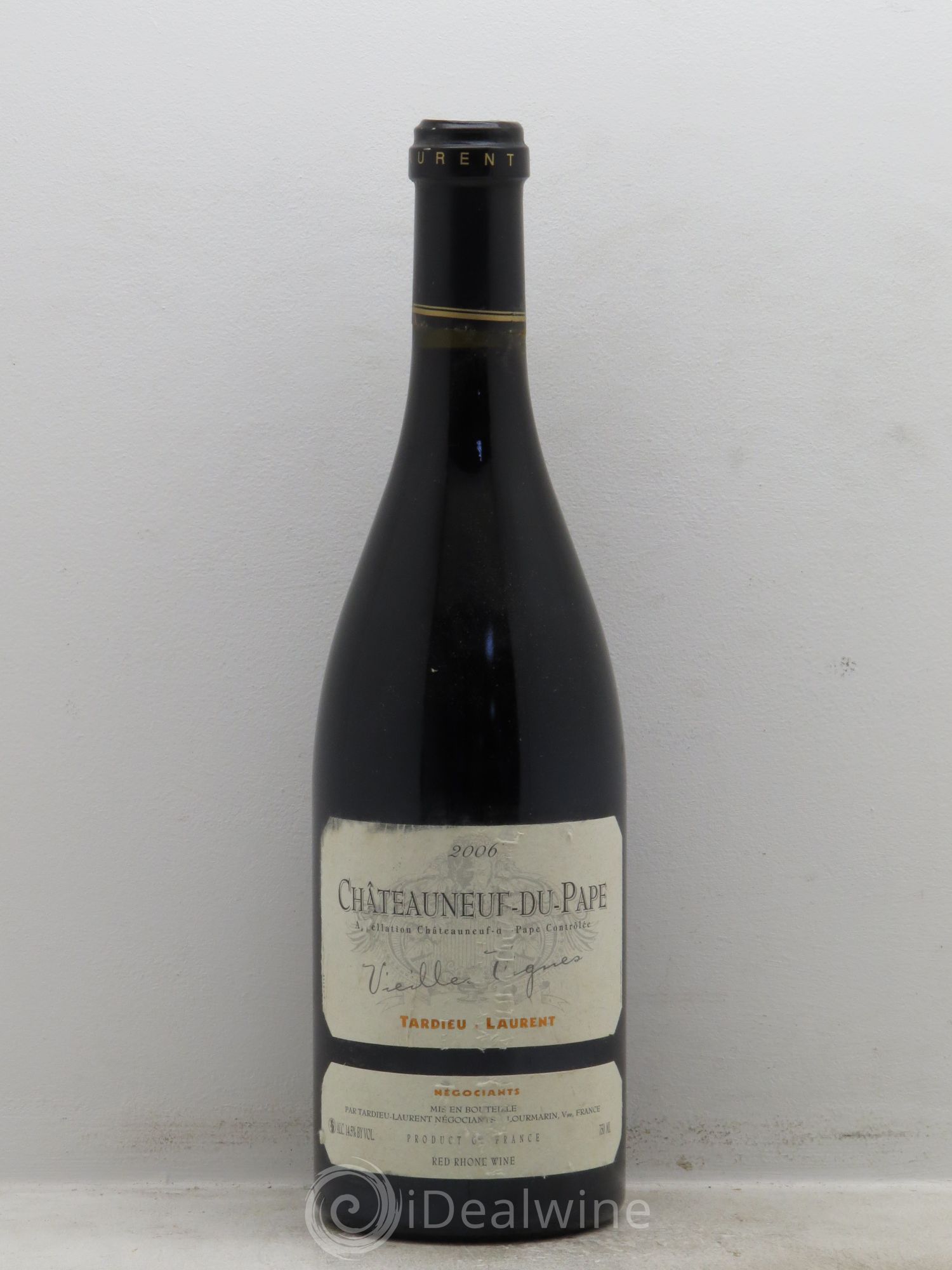 Châteauneuf-du-Pape Tardieu-Laurent Vieilles vignes Famille Tardieu 2006 - Lot de 1 bouteille - 0