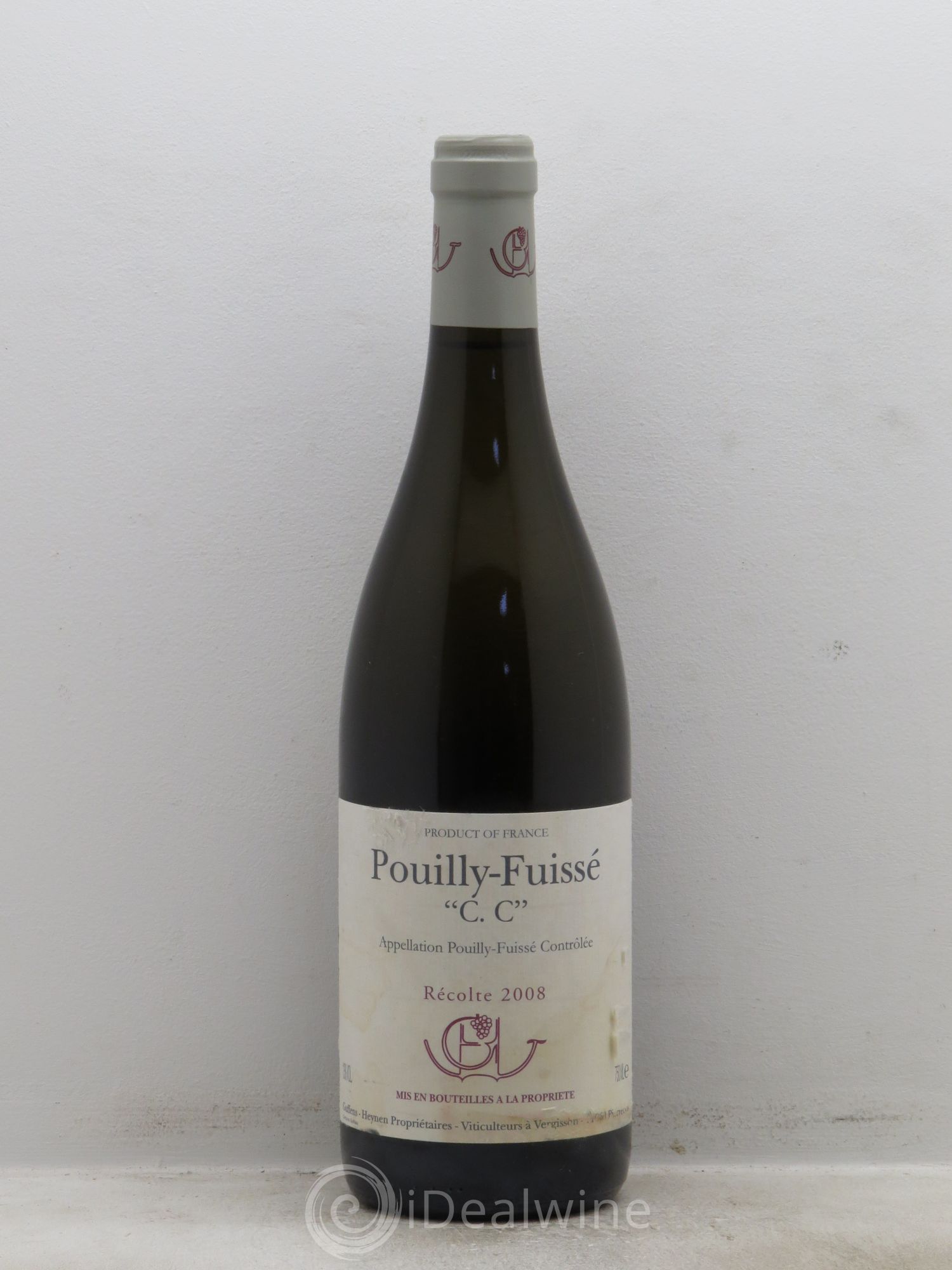 Pouilly-Fuissé C.C. Guffens-Heynen 2008 - Lot de 1 bouteille - 0