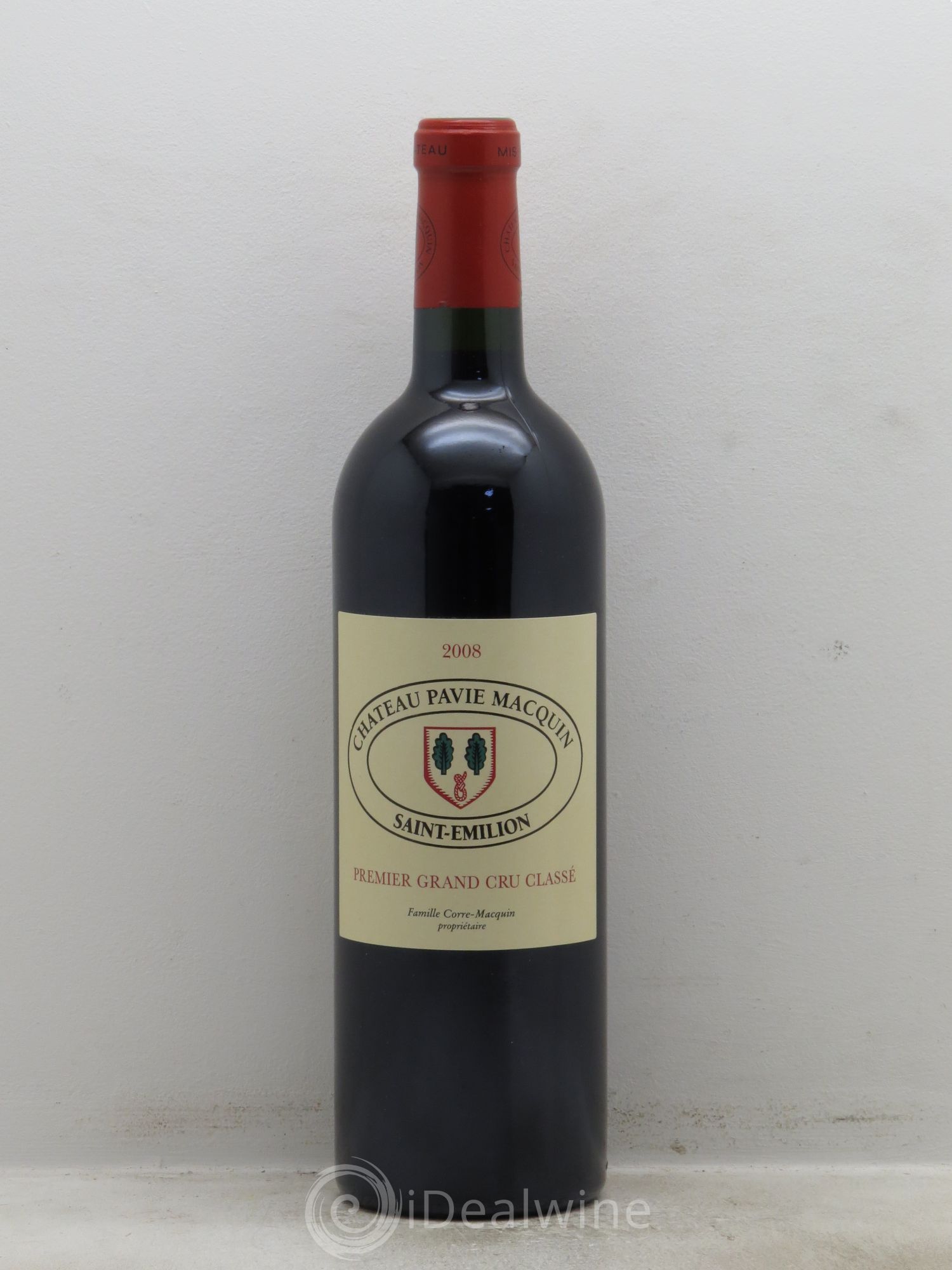 Château Pavie Macquin 1er Grand Cru Classé B 2008 - Lot de 1 bouteille - 0