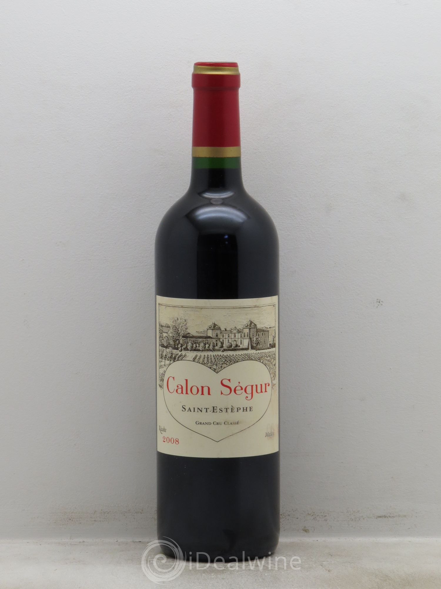 Château Calon Ségur 3ème Grand Cru Classé 2008 - Lot de 1 bouteille - 0