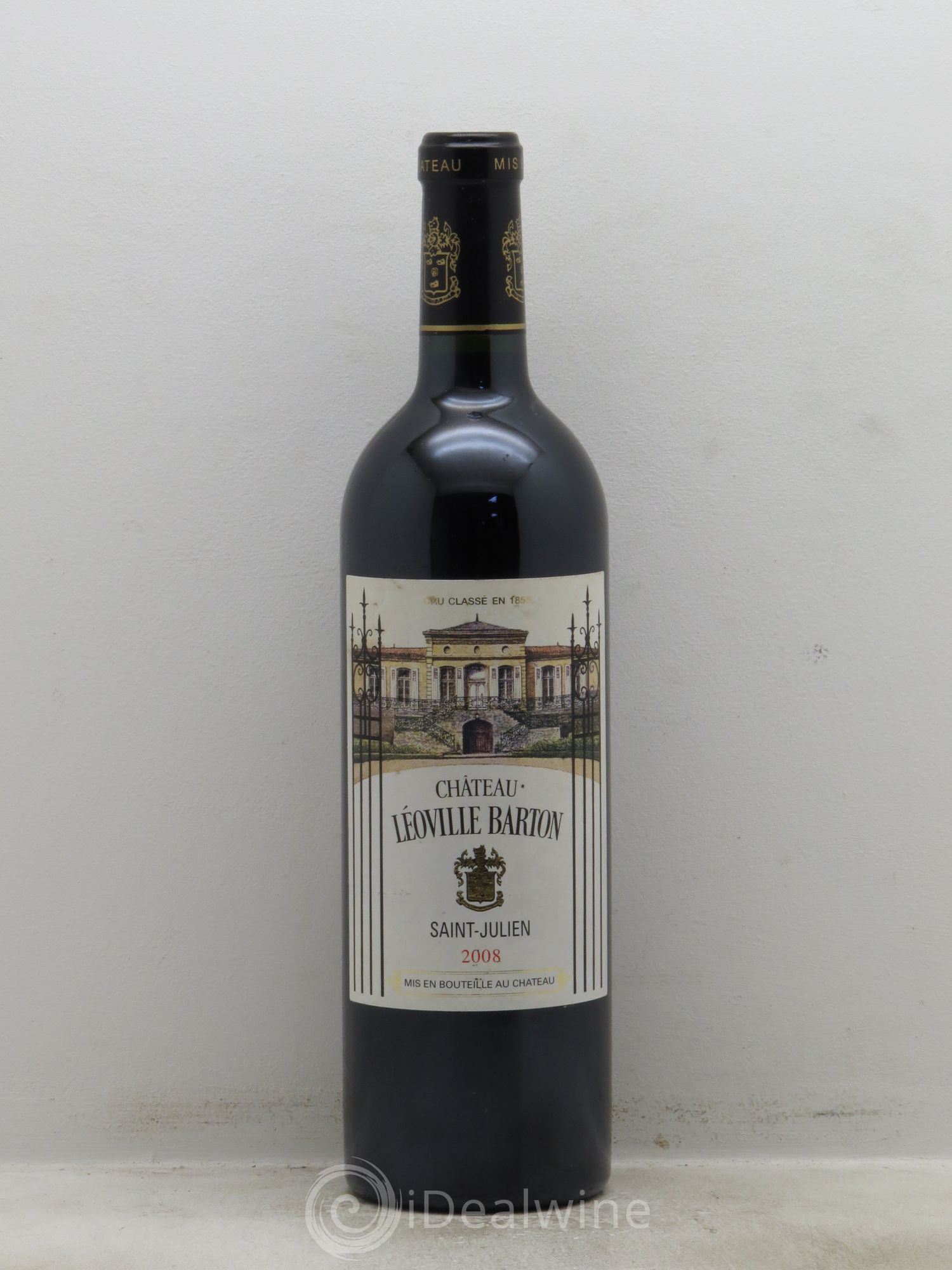 Château Léoville Barton 2ème Grand Cru Classé 2008 - Lot de 1 bouteille - 0