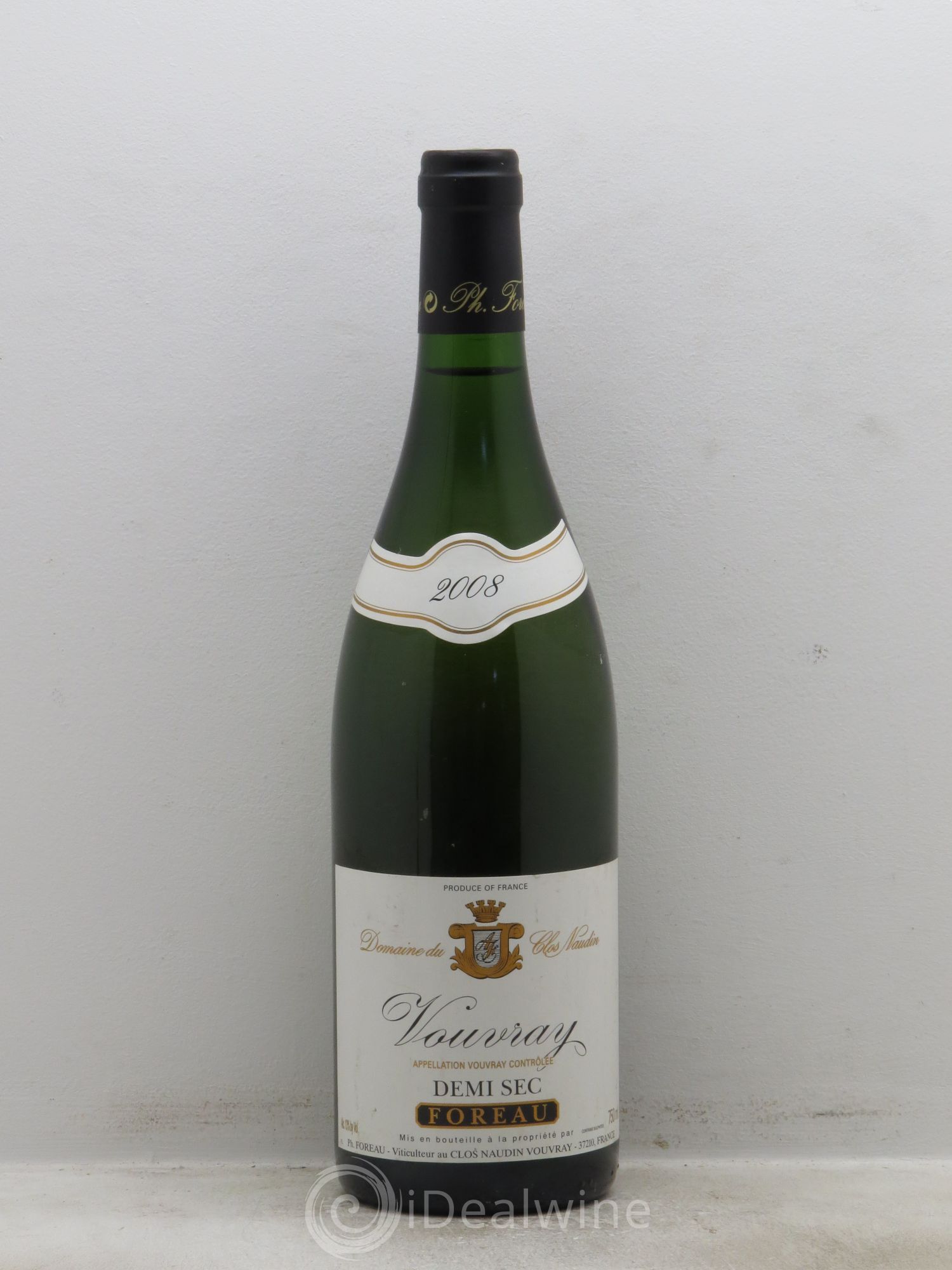 Vouvray Demi-Sec Clos Naudin - Philippe Foreau 2008 - Lot of 1 bottle - 0