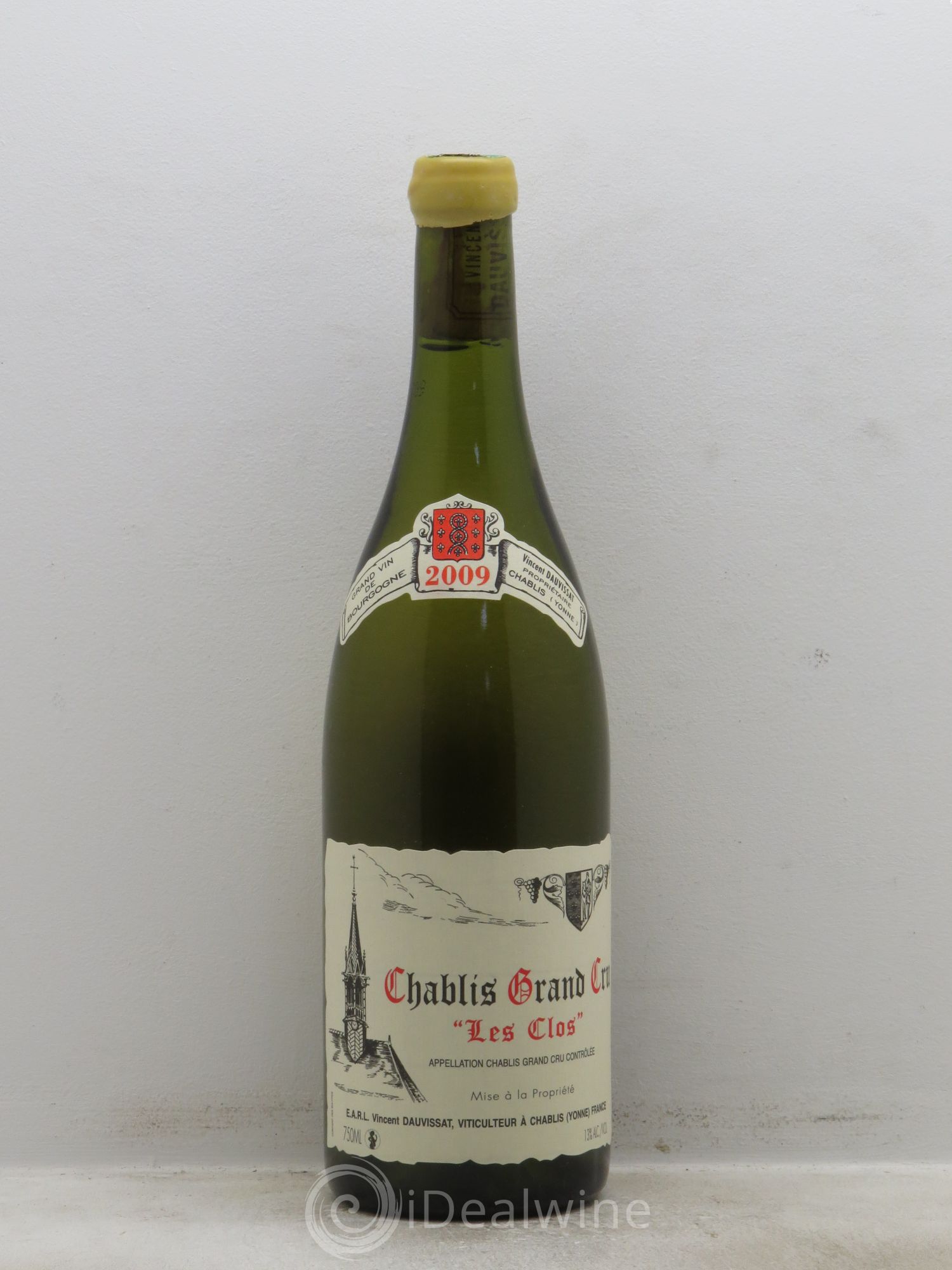 Chablis Grand Cru Les Clos Vincent Dauvissat (Domaine) 2009 - Lot de 1 bouteille - 0