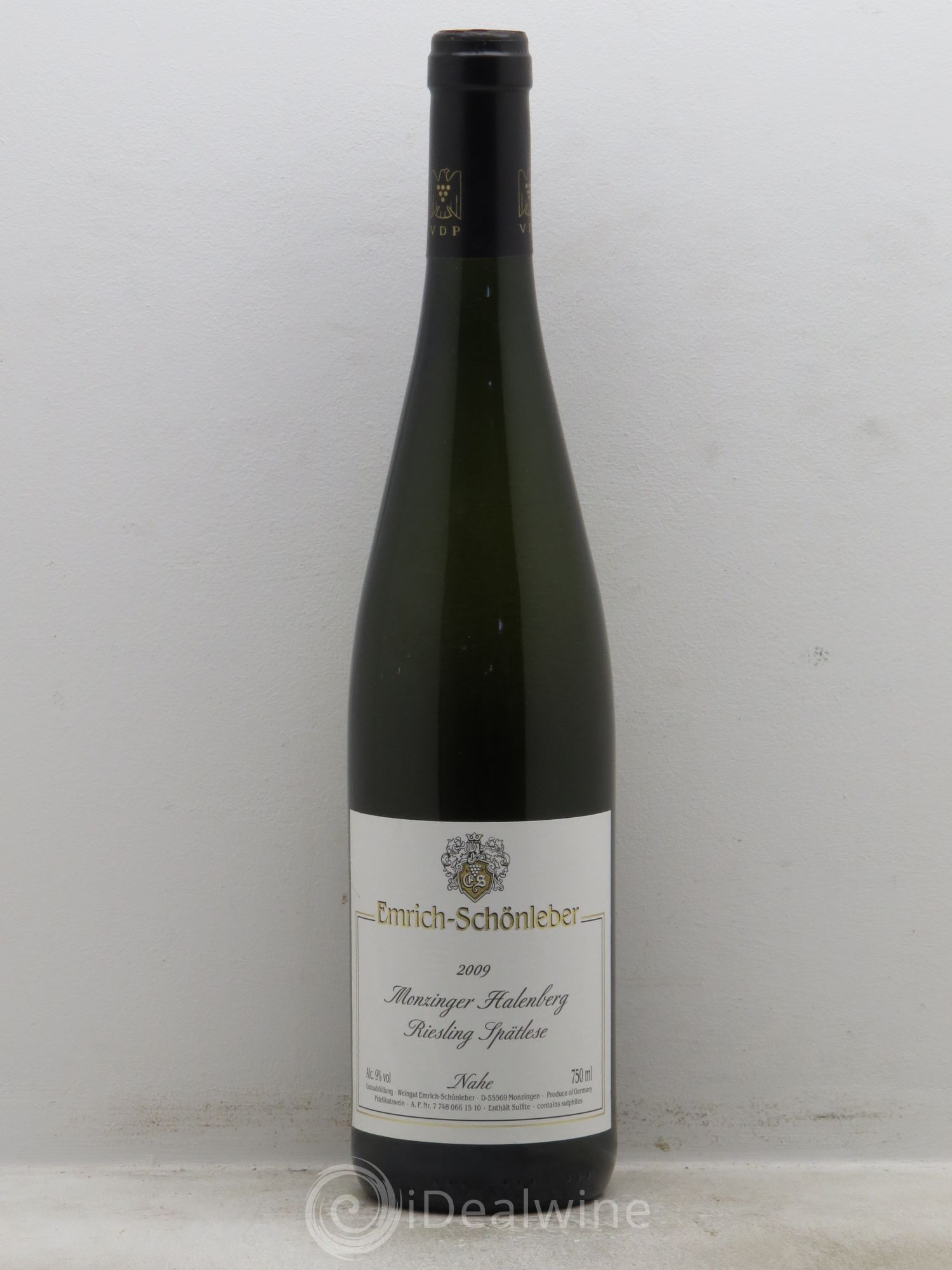 Riesling Nahe Weingut Emrich Schonleber Monzinger Halenberg Riesling Spatlese 2009 - Lotto di 1 bottiglia - 0
