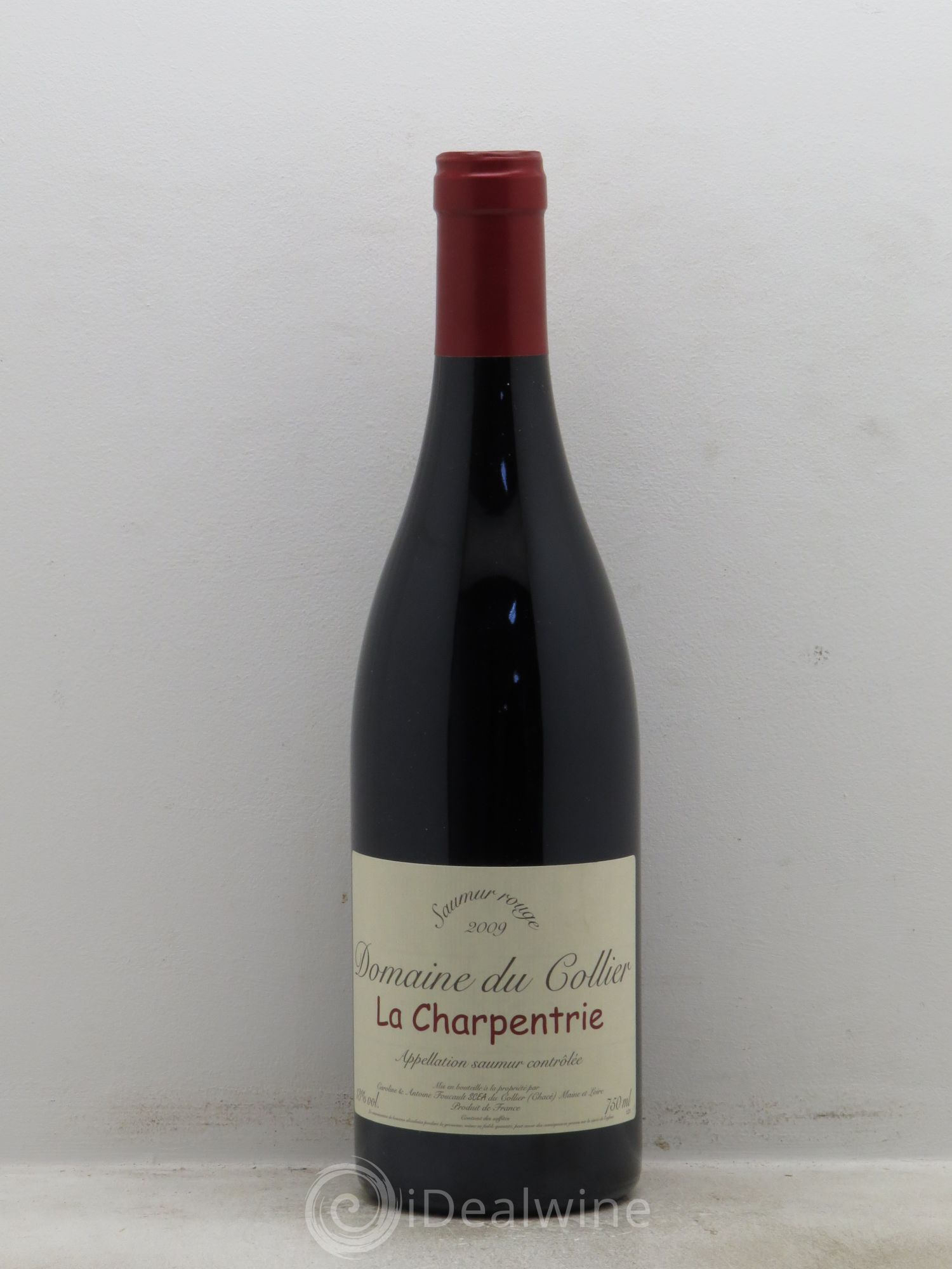 Saumur La Charpentrie Domaine du Collier 2009 - Lot de 1 bouteille - 0