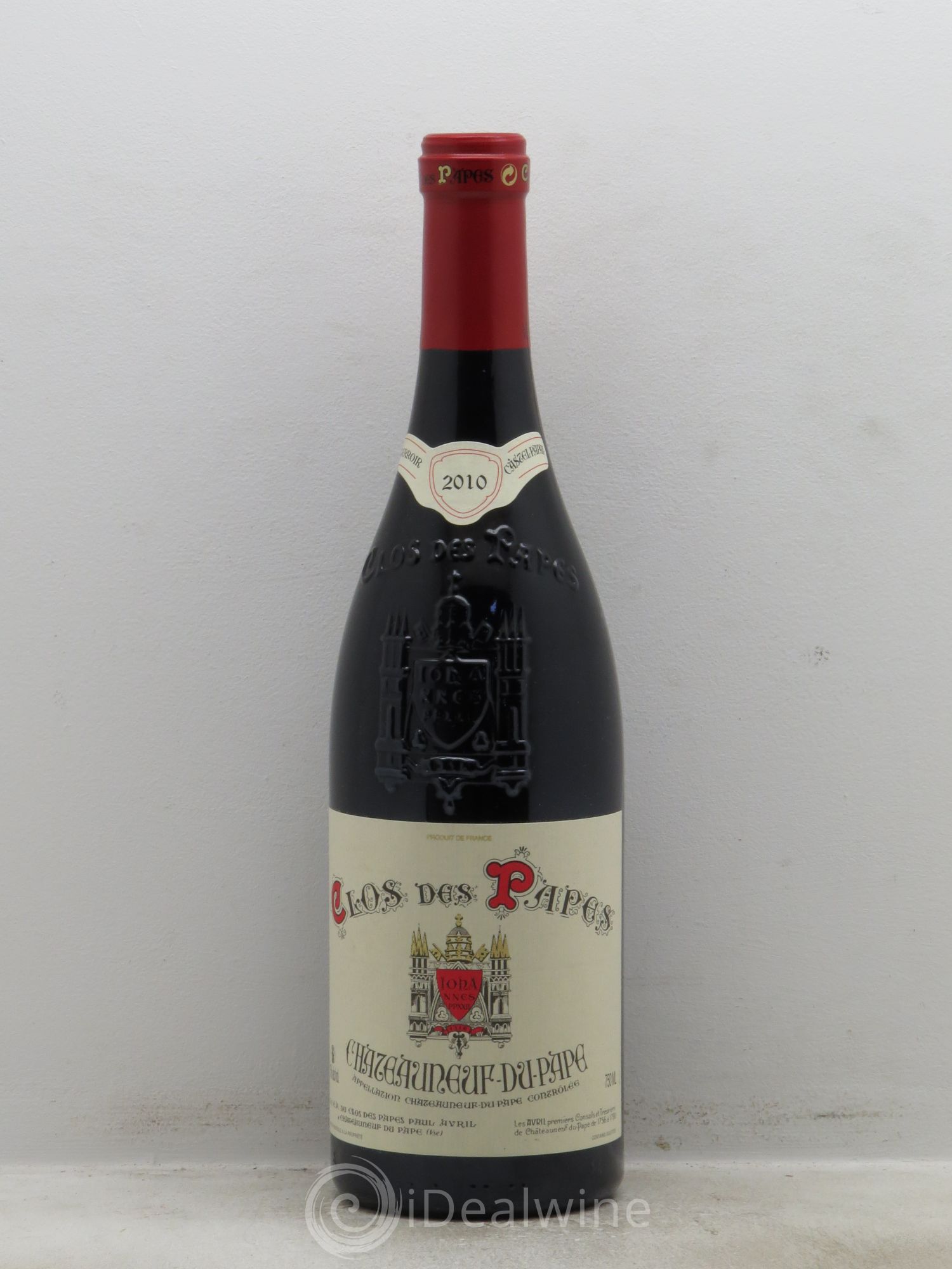 Châteauneuf-du-Pape Clos des Papes - Paul Avril 2010 - Lot de 1 bouteille - 0
