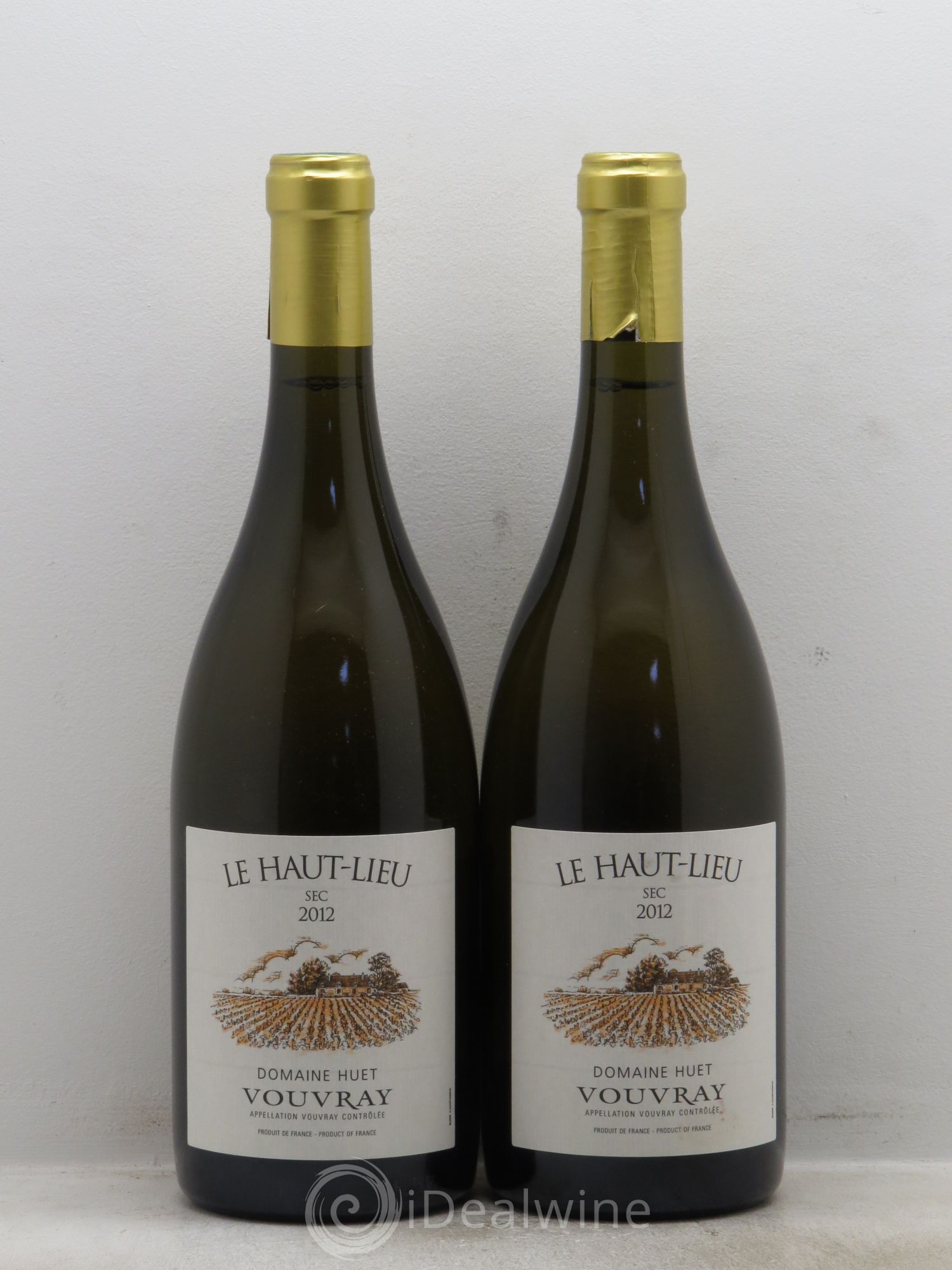 Vouvray Le Haut-Lieu Sec Domaine Huet 2012 - Lot de 2 bouteilles - 0
