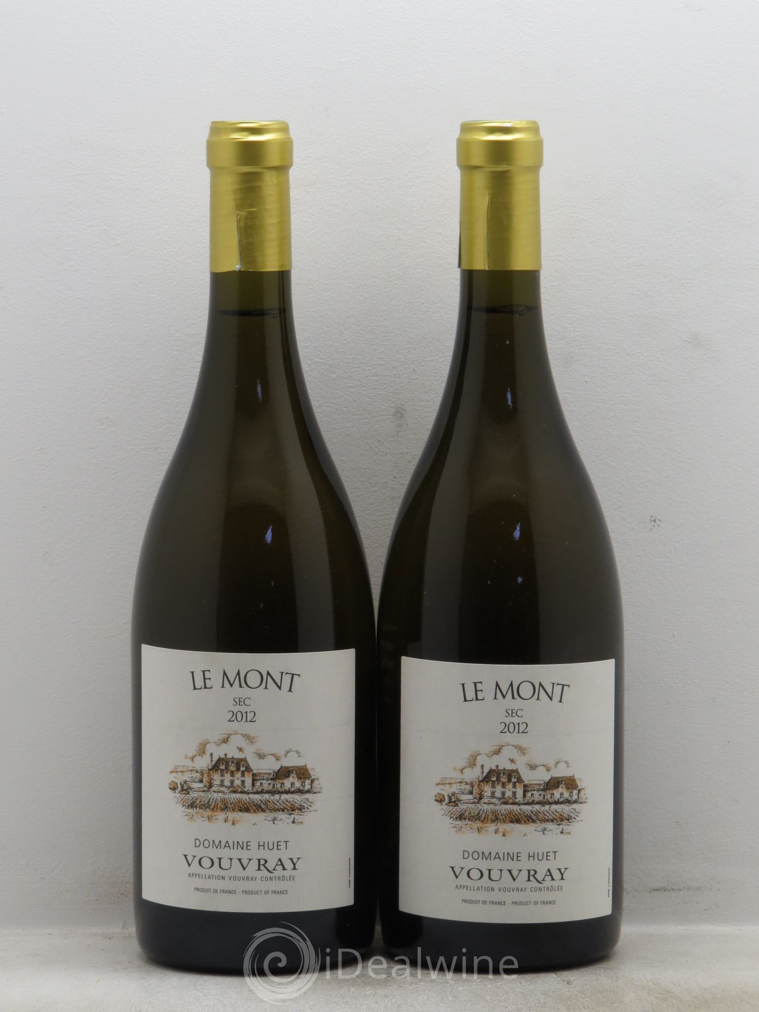Vouvray Le Mont Sec Domaine Huet 2012 - Lot de 2 bouteilles - 0