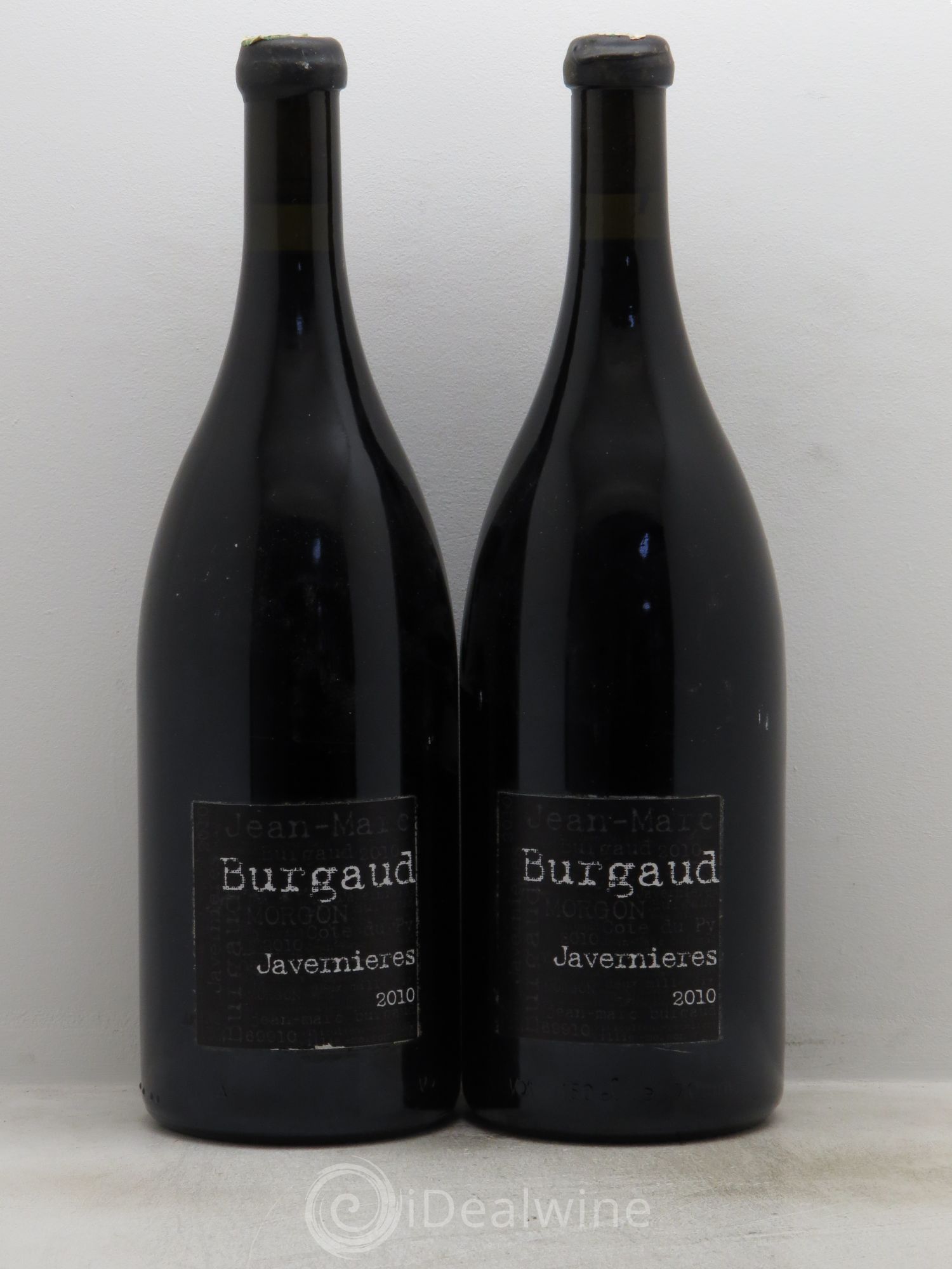 Morgon Côte du Py Javernières Jean-Marc Burgaud (Domaine) 2010 - Lot de 2 magnums - 0