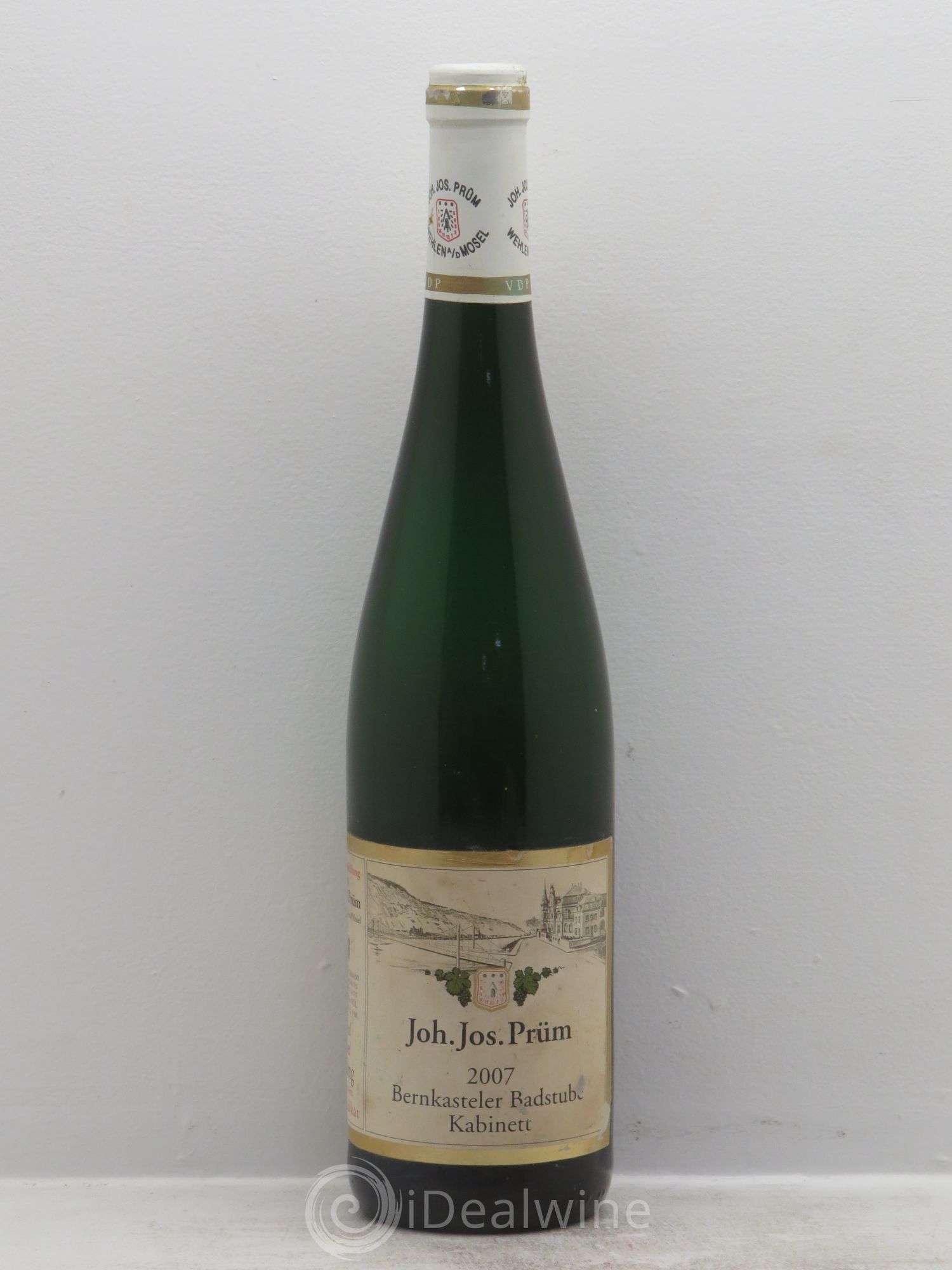 Riesling Riesling Kabinett Mosel Saar Ruwer Weingut J.J. Prüm Bernkasteler Badstube 2007 - Lotto di 1 bottiglia - 0