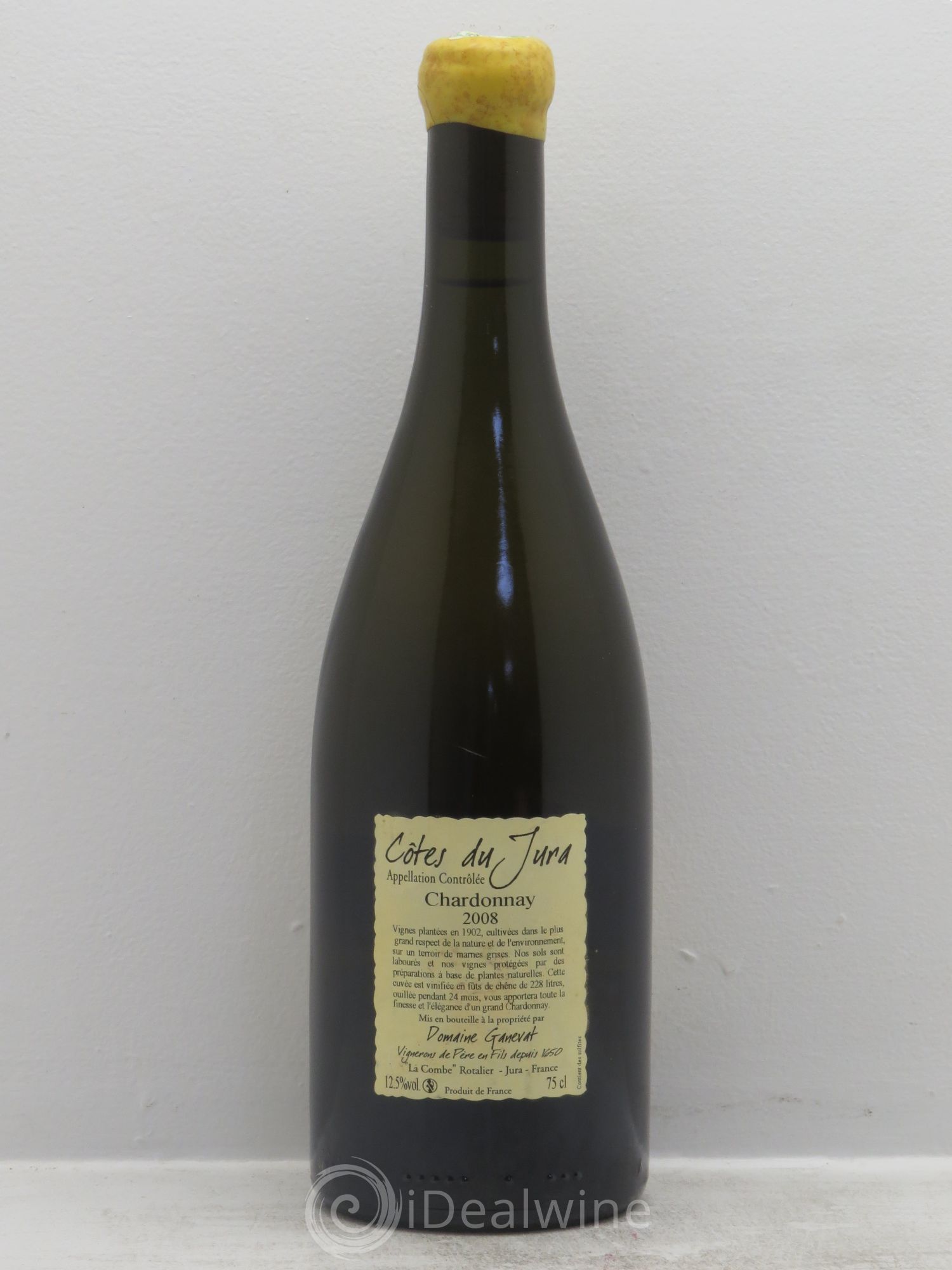 Côtes du Jura Les Chalasses Vieilles Vignes Jean-François Ganevat (Domaine) 2008 - Lot de 1 bouteille - 1