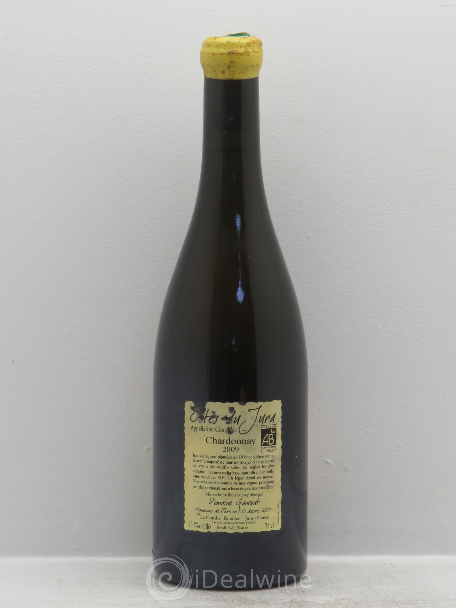 Côtes du Jura Les Grands Teppes Vieilles Vignes Jean-François Ganevat (Domaine) Chardonnay 2009 - Lot de 1 bouteille - 1