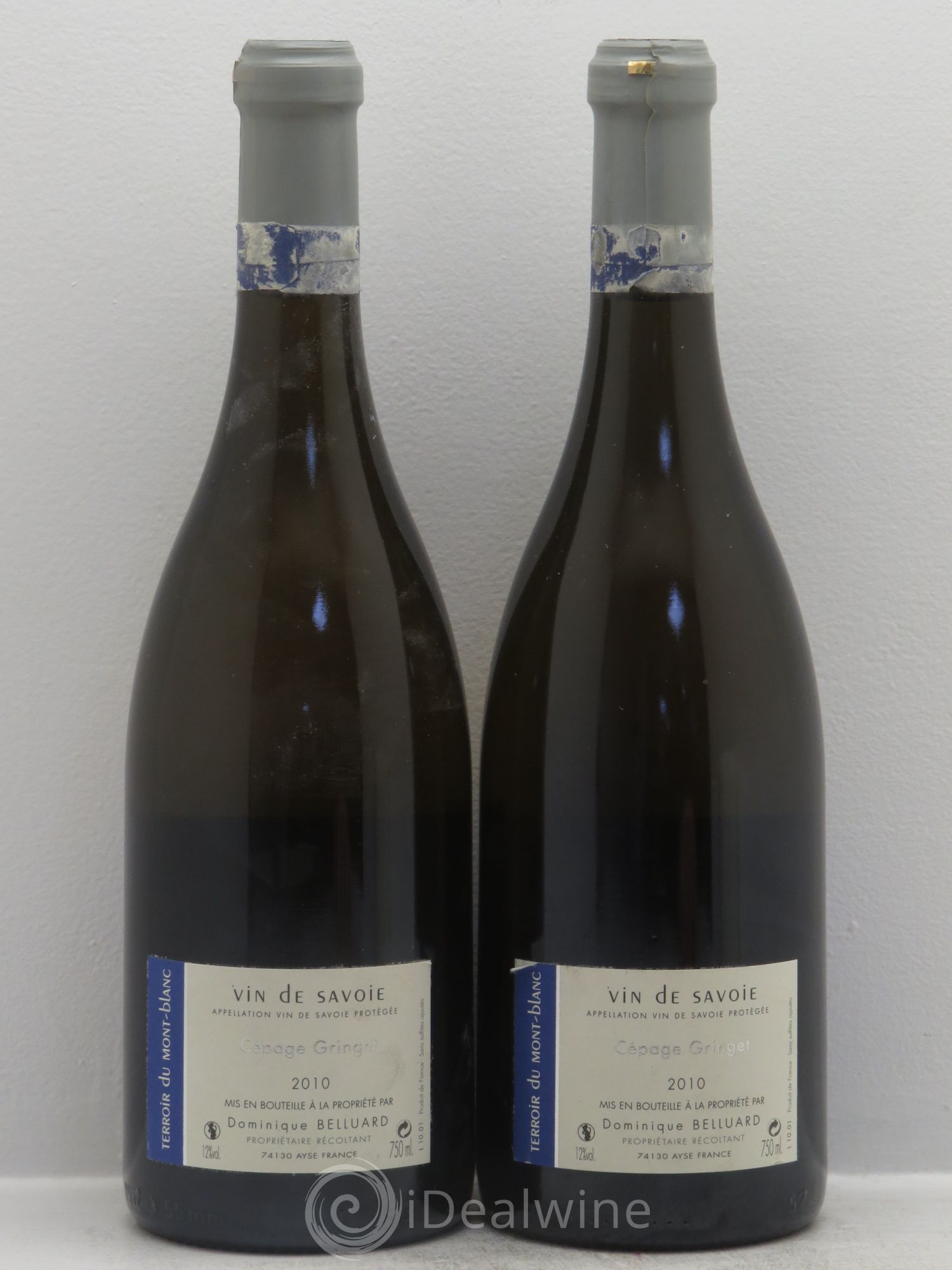 Vin de Savoie Domaine Belluard Pur jus 2010 - Posten von 2 Flaschen - 1