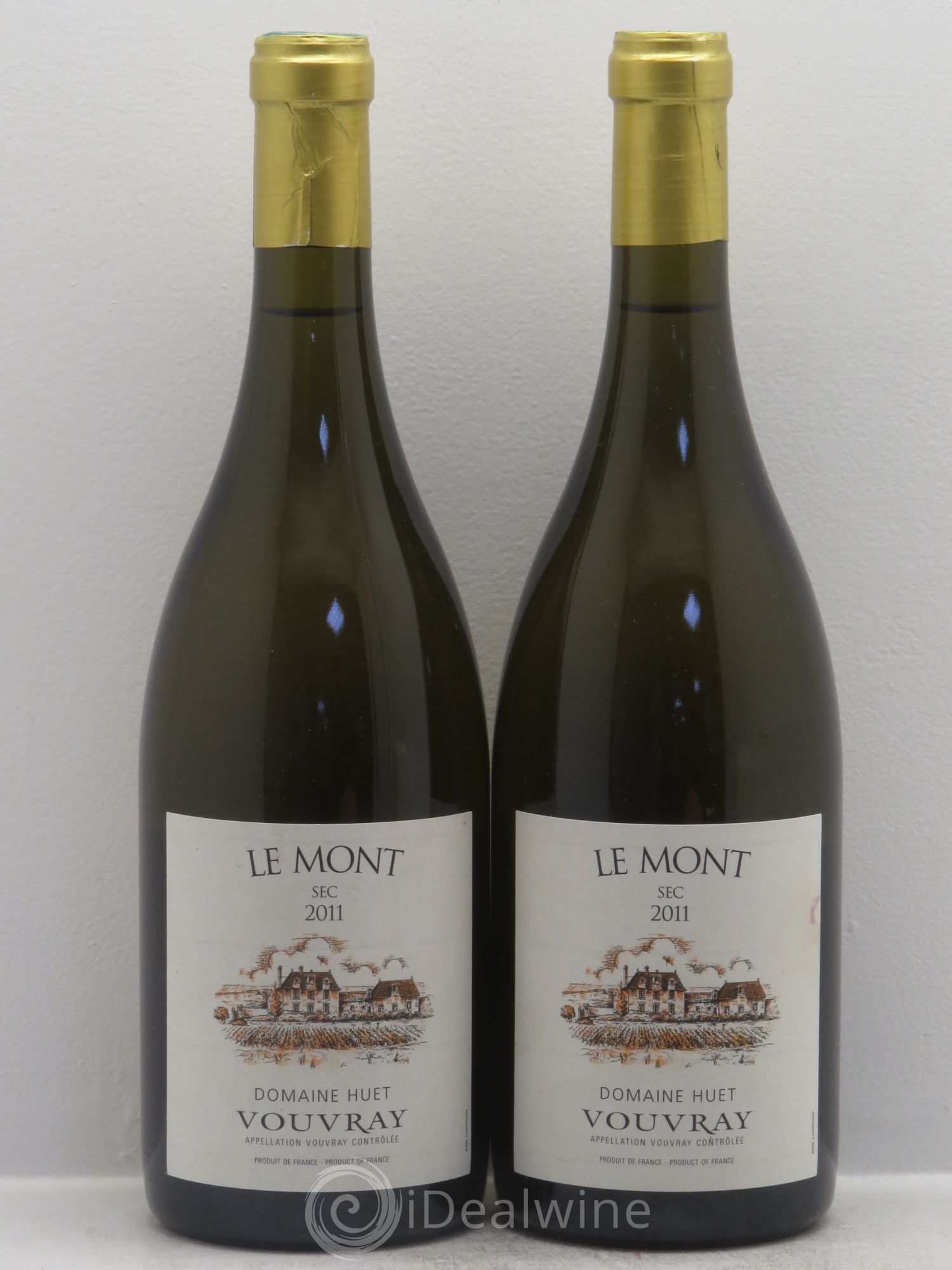 Vouvray Le Mont Sec Domaine Huet 2011 - Lot de 2 bouteilles - 0