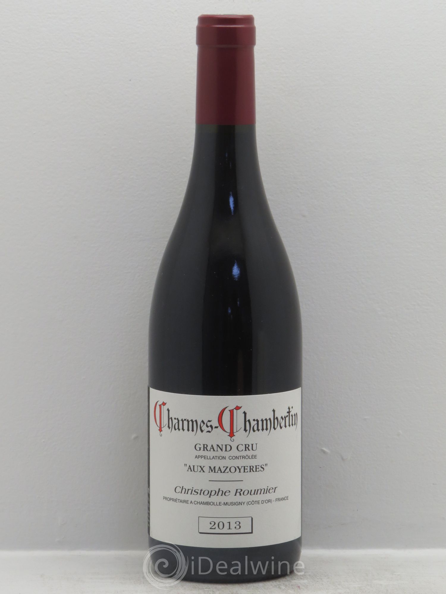 Charmes-Chambertin Grand Cru Christophe Roumier Aux Mazoyères 2013 - Posten von 1 Flasche - 0
