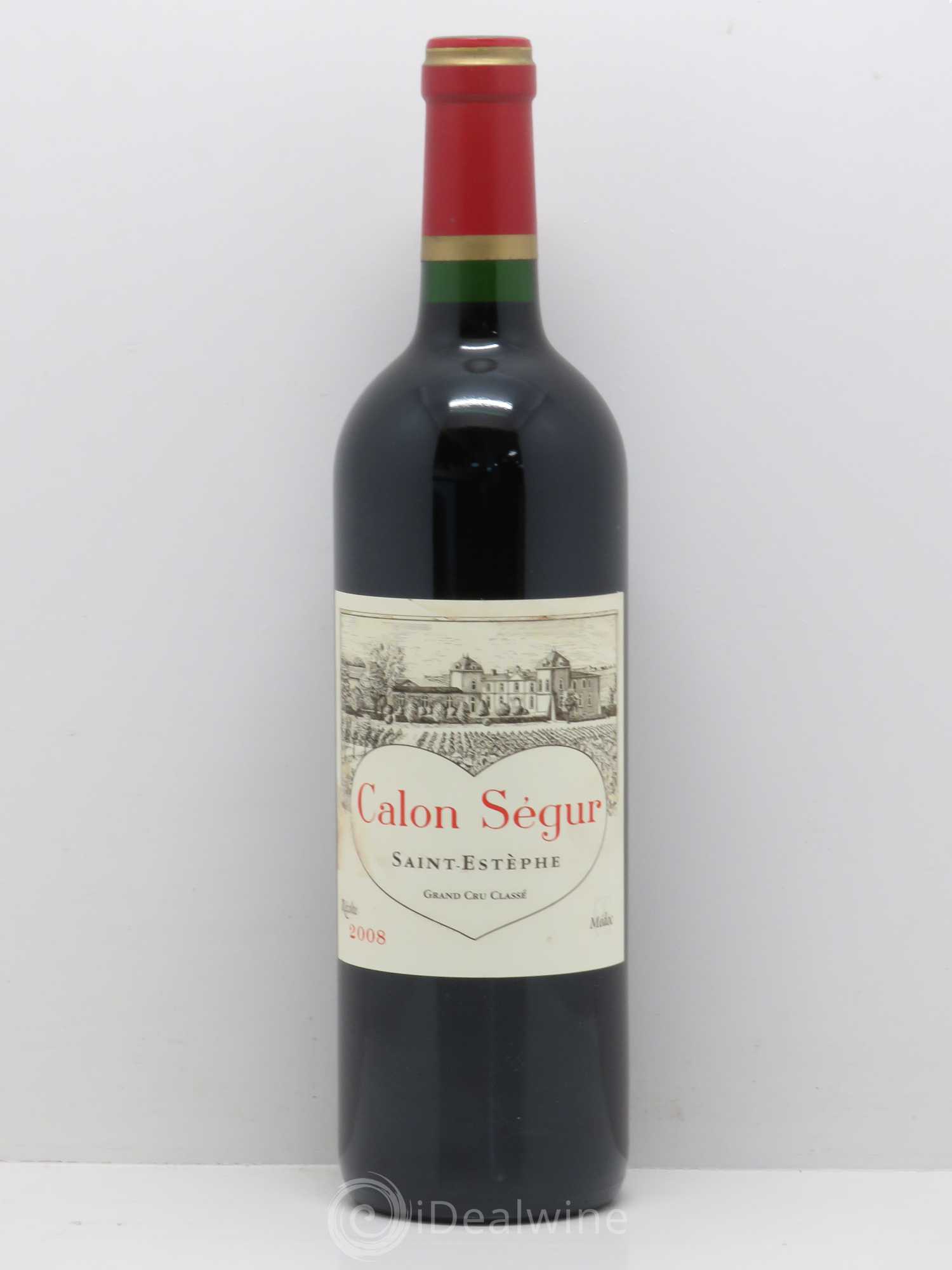 Château Calon Ségur 3ème Grand Cru Classé 2008 - Lot de 1 bouteille - 0
