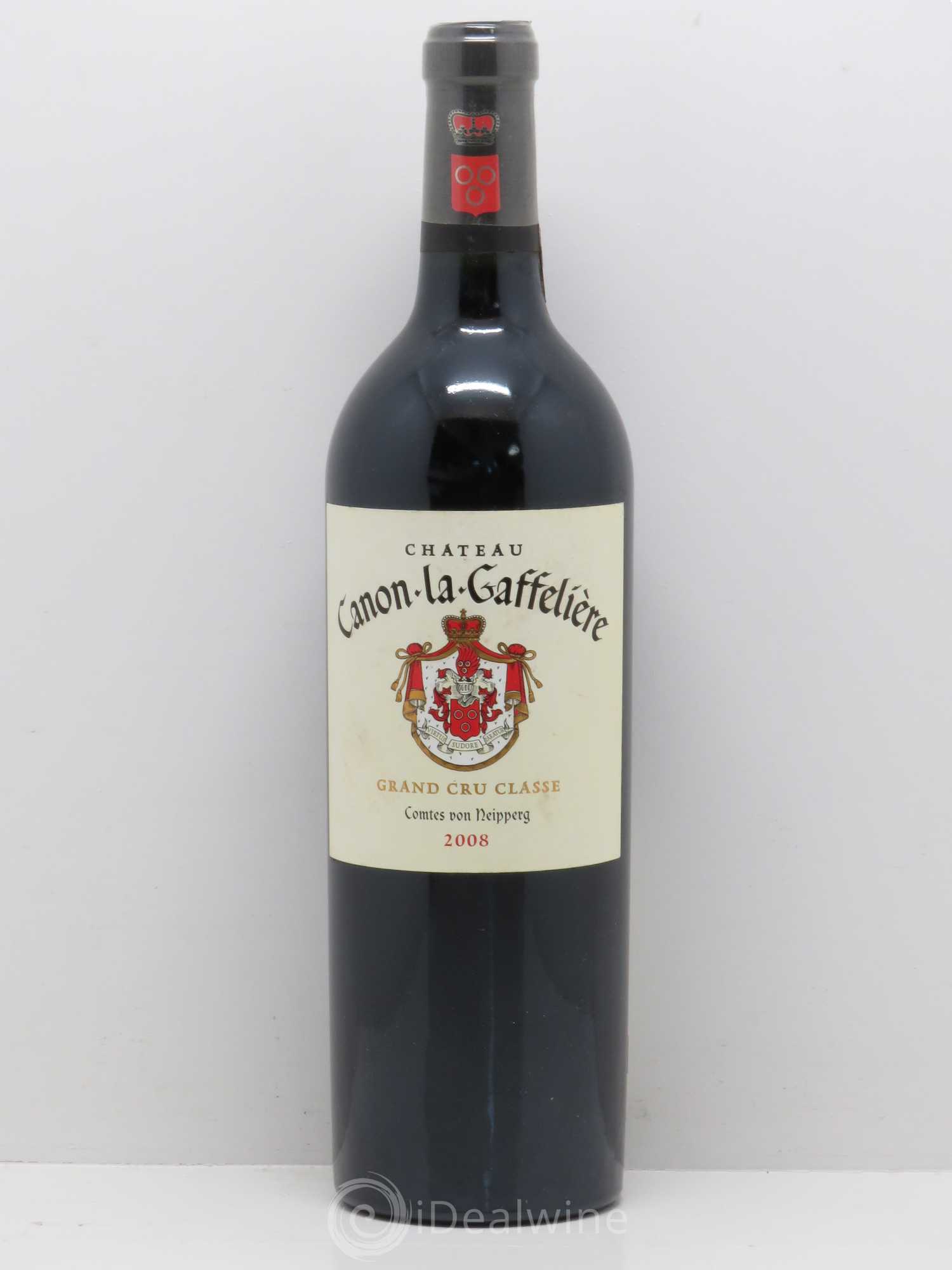 Château Canon la Gaffelière 1er Grand Cru Classé B 2008 - Lot de 1 bouteille - 0