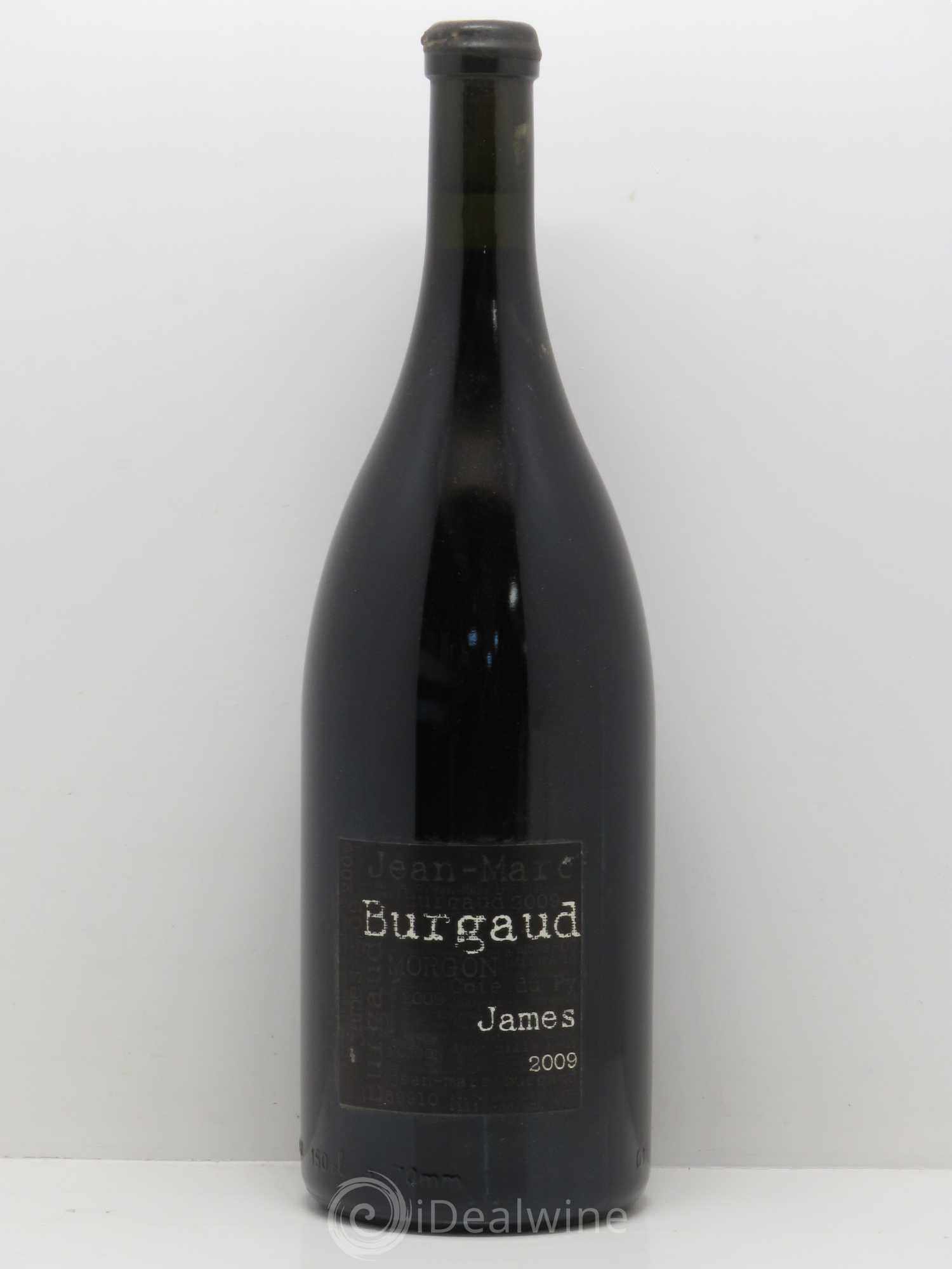 Morgon Côte du Py James Jean-Marc Burgaud (Domaine) 2009 - Lot de 1 magnum - 0