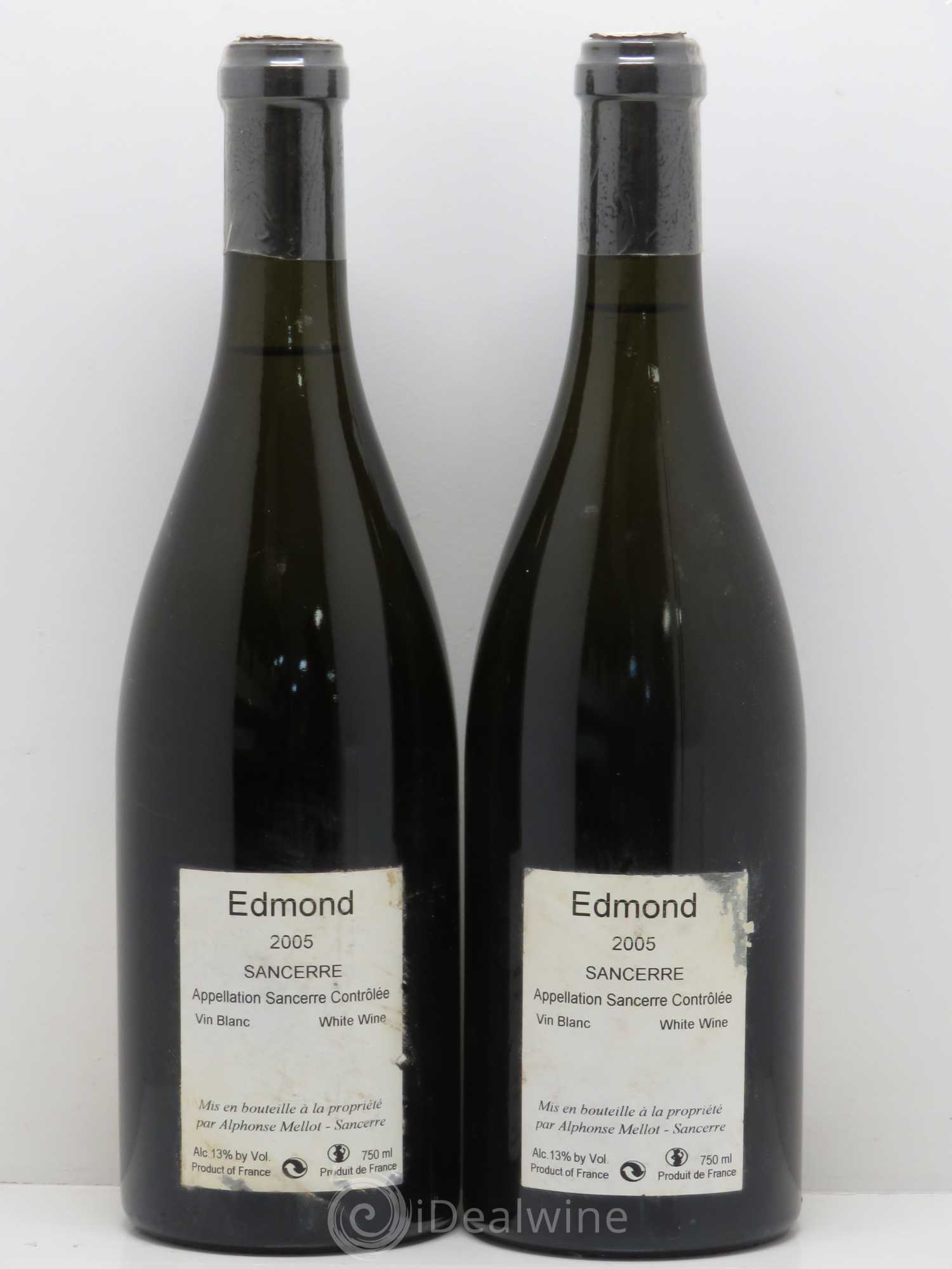 Sancerre Cuvée Edmond Alphonse Mellot 2005 - Lot de 2 bouteilles - 1