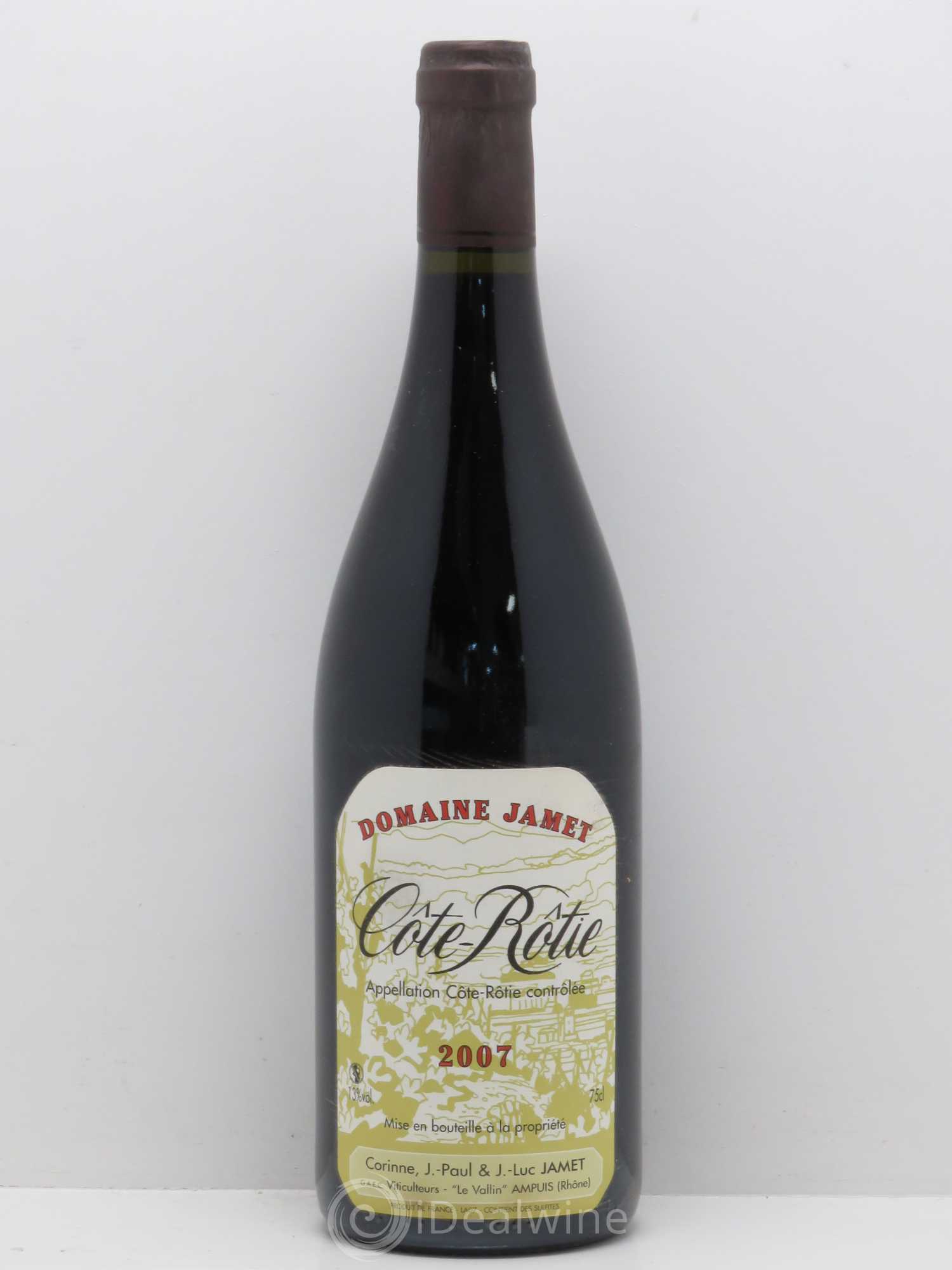 Côte-Rôtie Jamet (Domaine) 2007 - Lot de 1 bouteille - 0