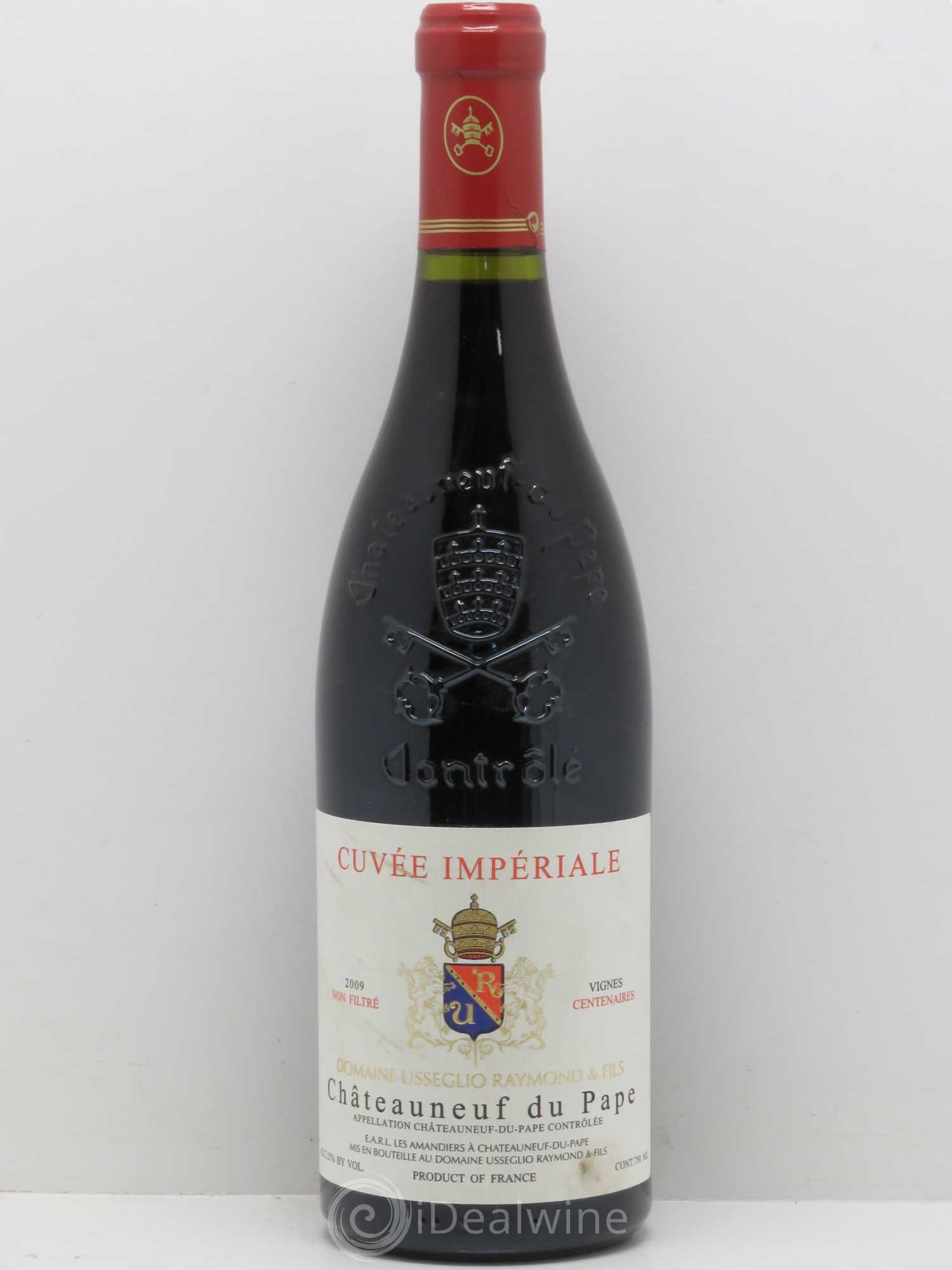 Châteauneuf-du-Pape Cuvée Impériale Raymond Usseglio & Fils (Domaine) 2009 - Lot de 1 bouteille - 0