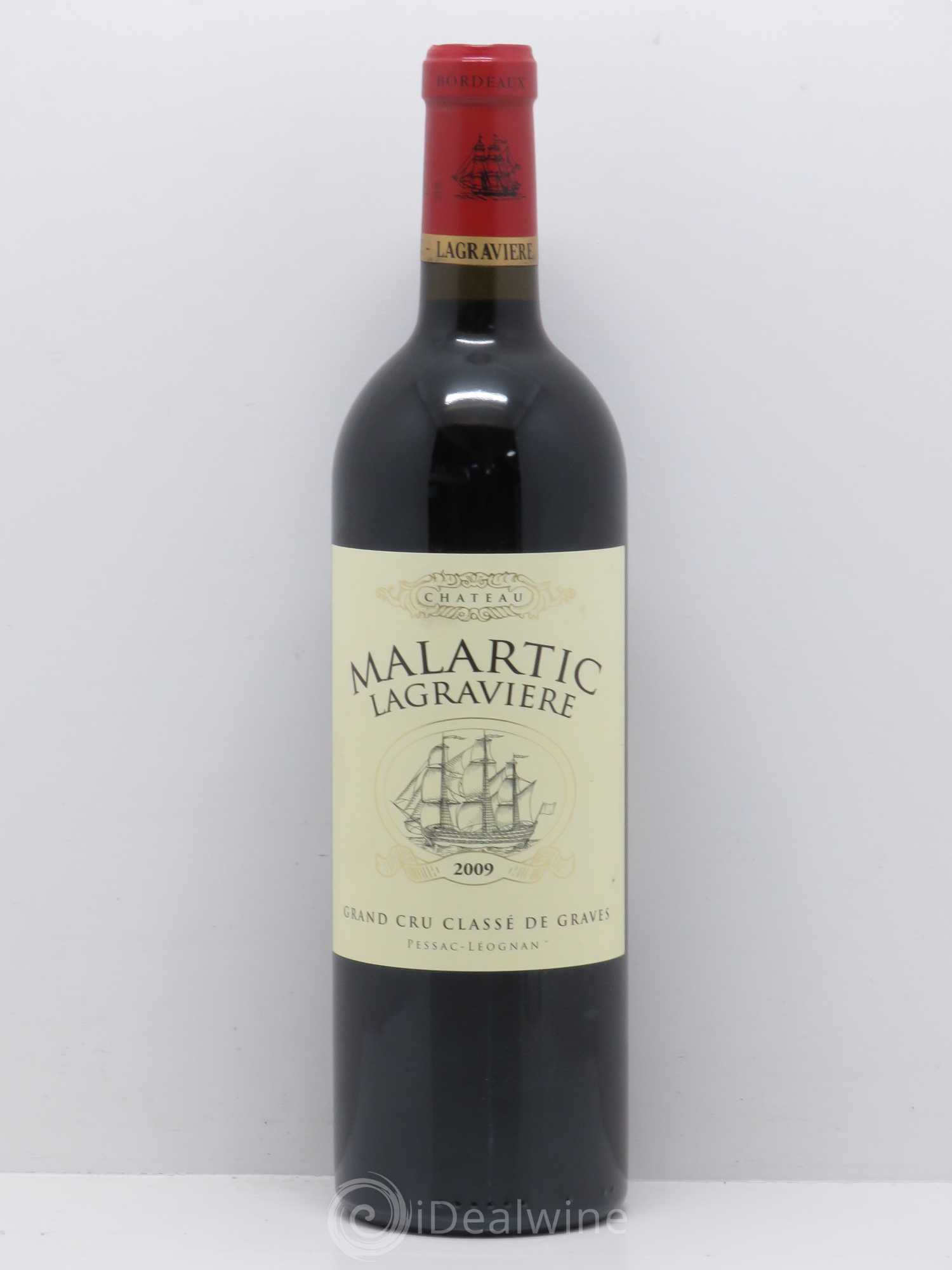 Château Malartic-Lagravière Cru Classé de Graves 2009 - Lot de 1 bouteille - 0