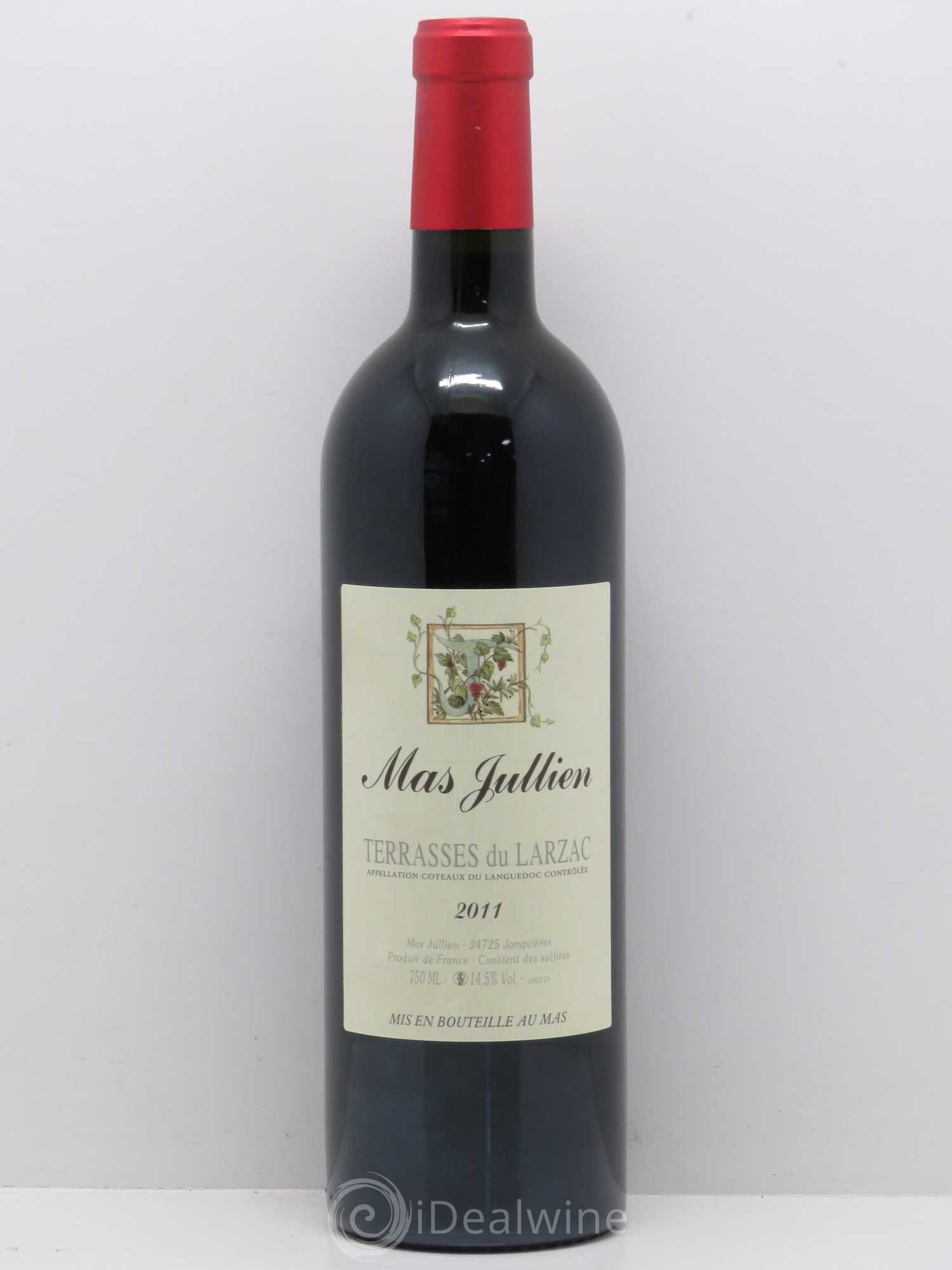 Terrasses du Larzac Mas Jullien Olivier Jullien 2011 - Lot de 1 bouteille - 0