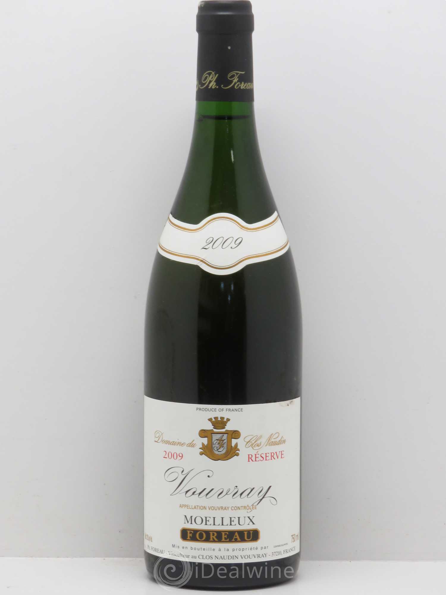 Vouvray Moelleux Réserve Clos Naudin - Philippe Foreau 2009 - Lotto di 1 bottiglia - 0