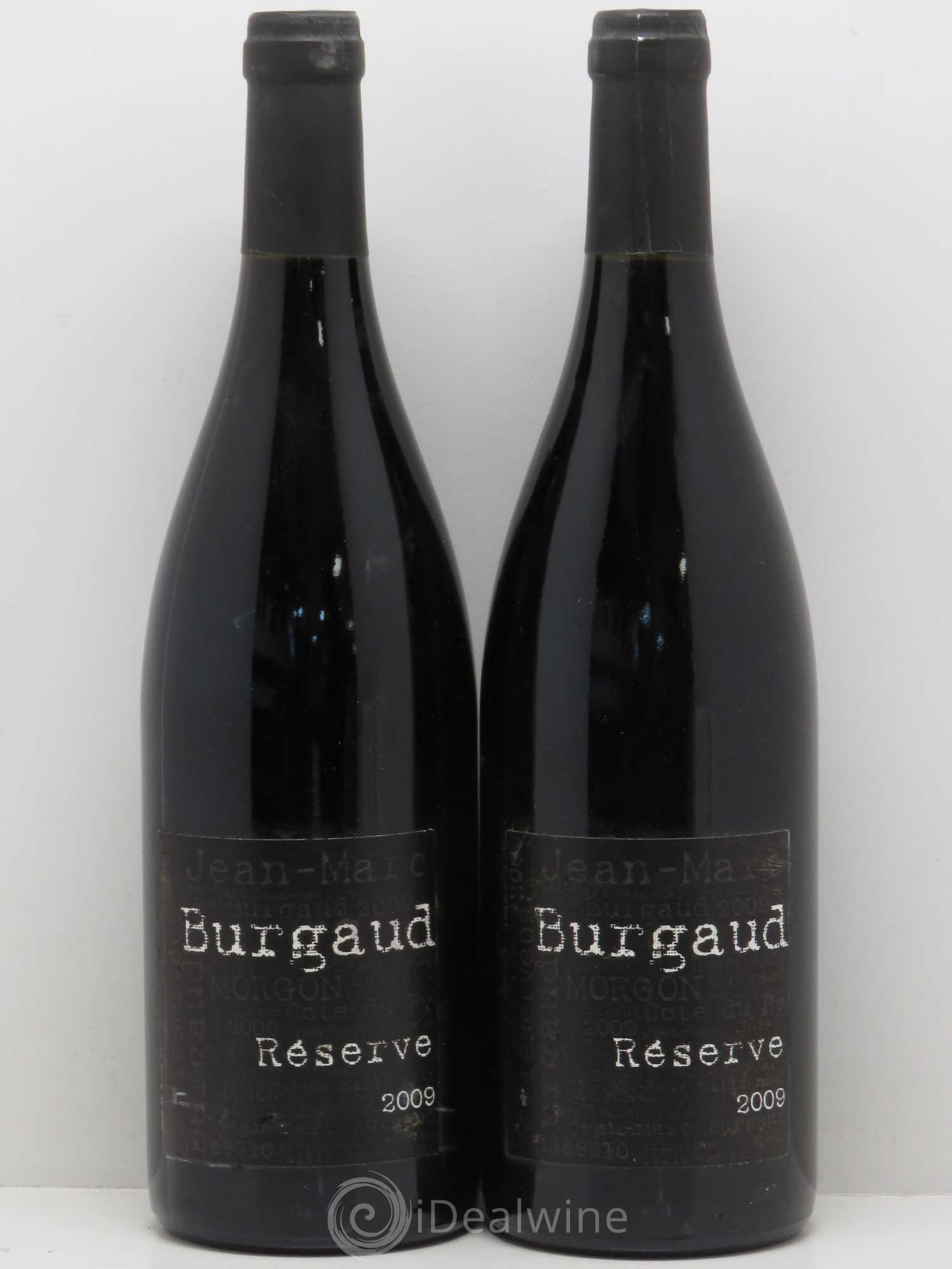 Morgon Côte du Py Réserve Jean-Marc Burgaud (Domaine) 2009 - Lot de 2 bouteilles - 0