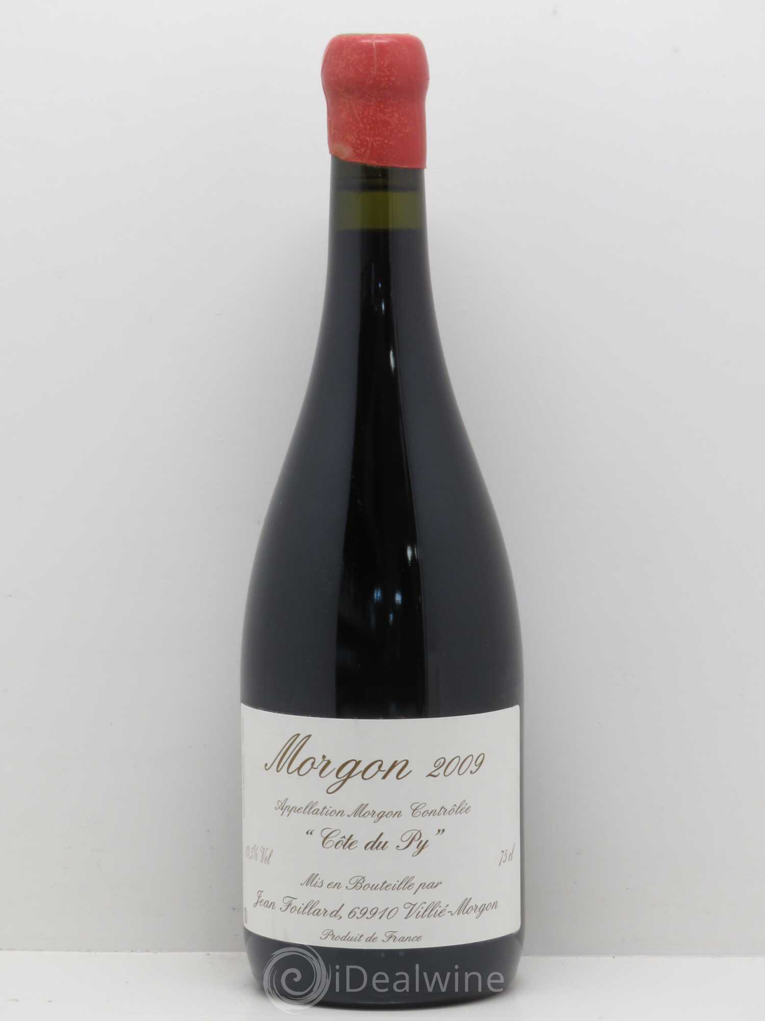 Morgon Côte du Py Jean Foillard 2009 - Lot de 1 bouteille - 0