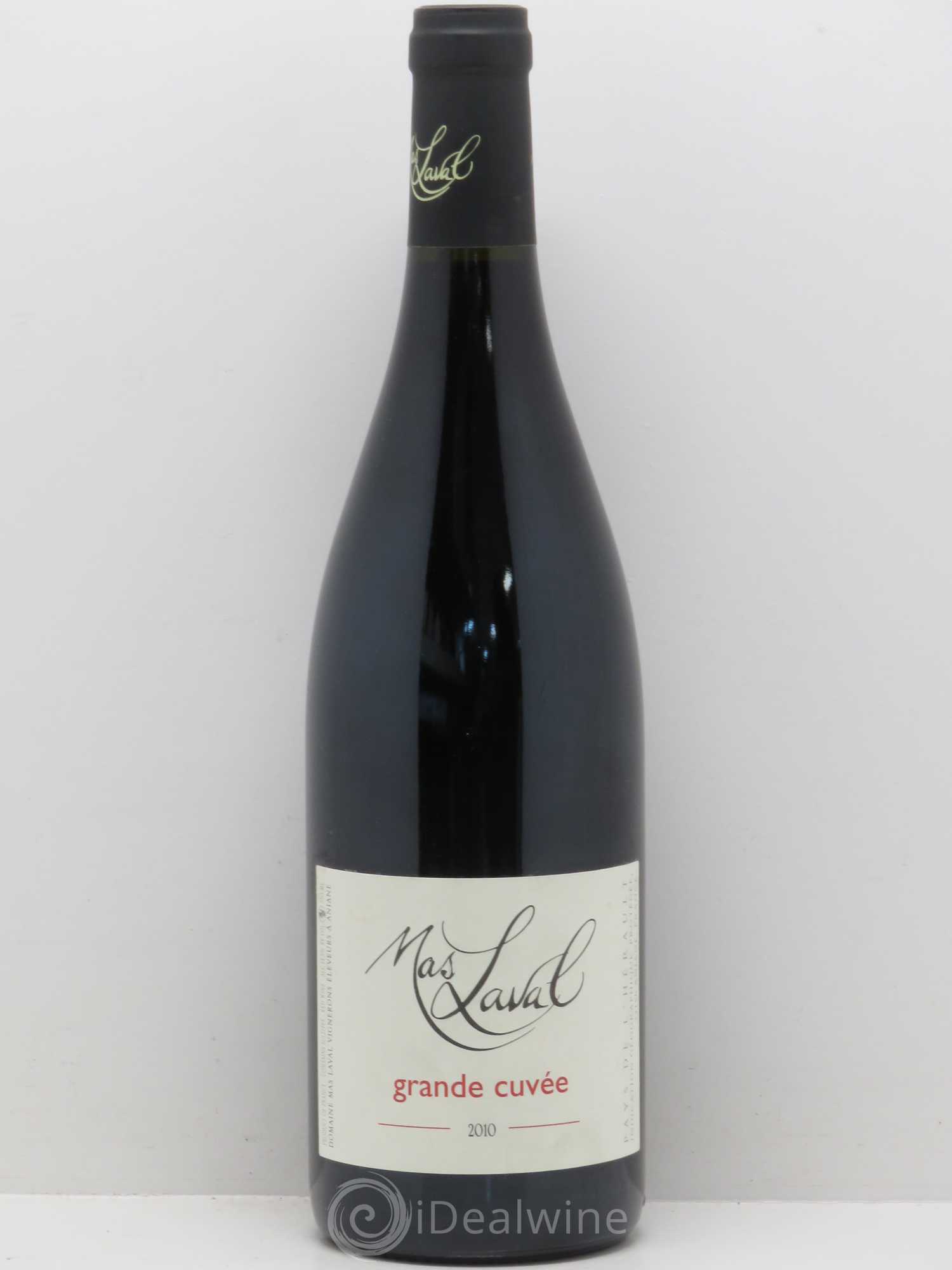Pays d'Hérault Mas Laval Grande Cuvée Joël Laval 2010 - Lot de 1 bouteille - 0