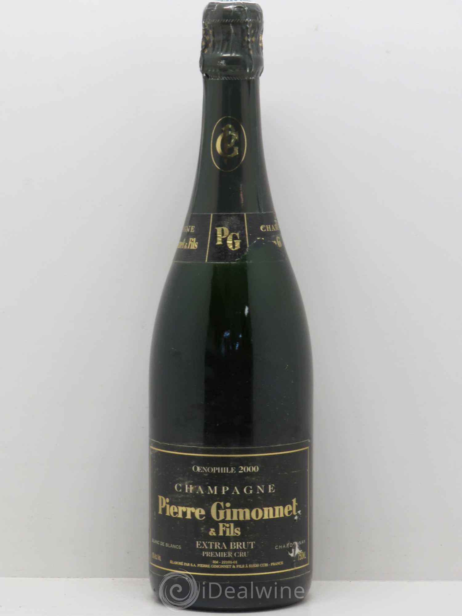Oenophile Extra-Brut Pierre Gimonnet 2000 - Lot de 1 bouteille - 0