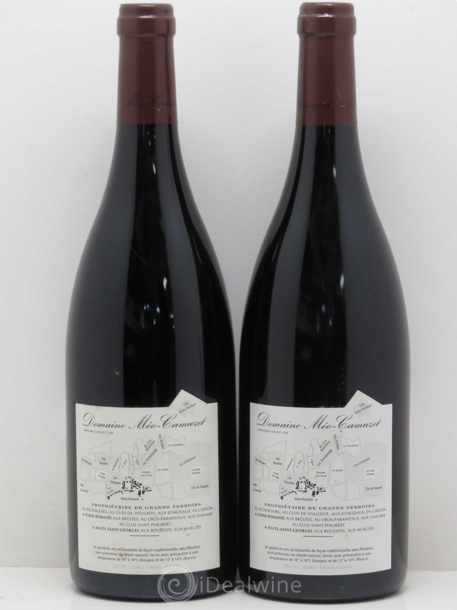Clos de Vougeot Grand Cru Méo-Camuzet (Domaine) 2008 - Lot de 2 bouteilles - 1