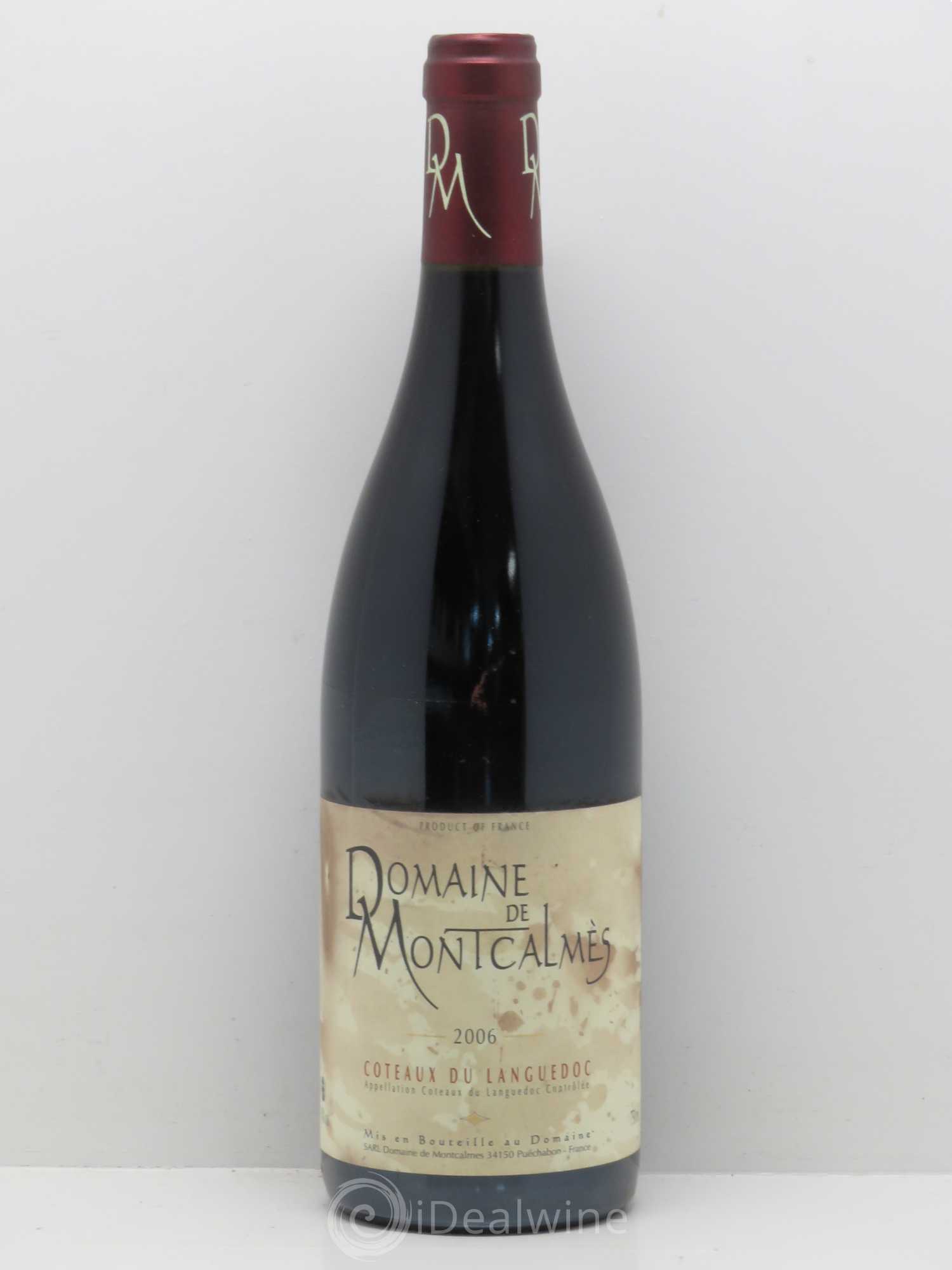 Terrasses du Larzac Domaine de Montcalmès Frédéric Pourtalié 2006 - Lot de 1 bouteille - 0