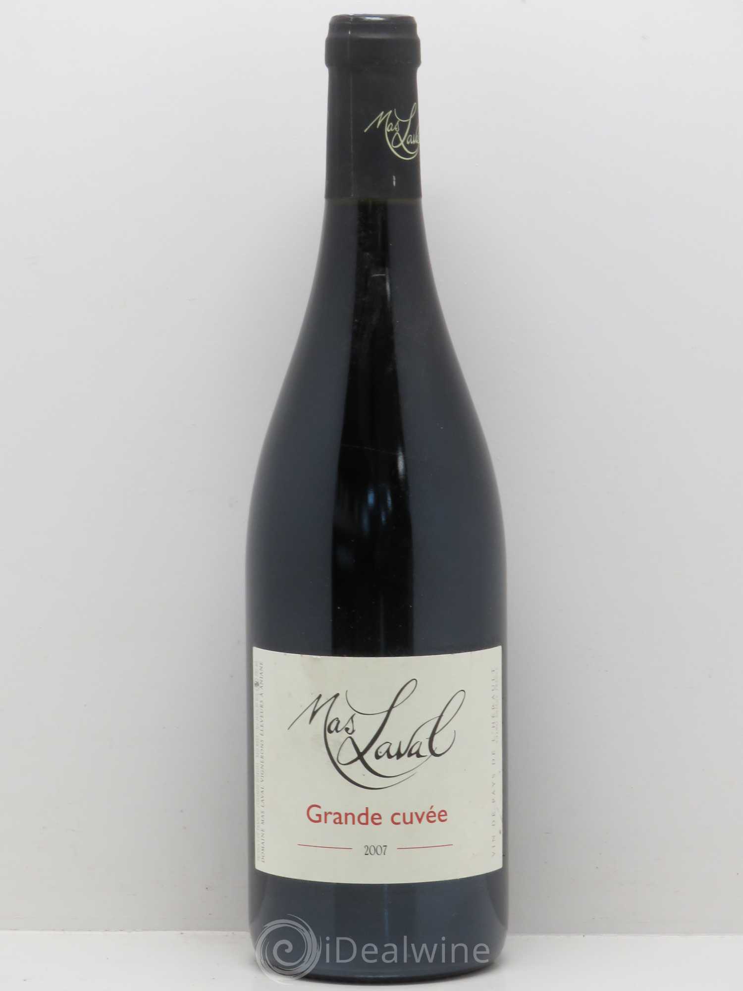 Pays d'Hérault Mas Laval Grande Cuvée Joël Laval 2007 - Lot de 1 bouteille - 0