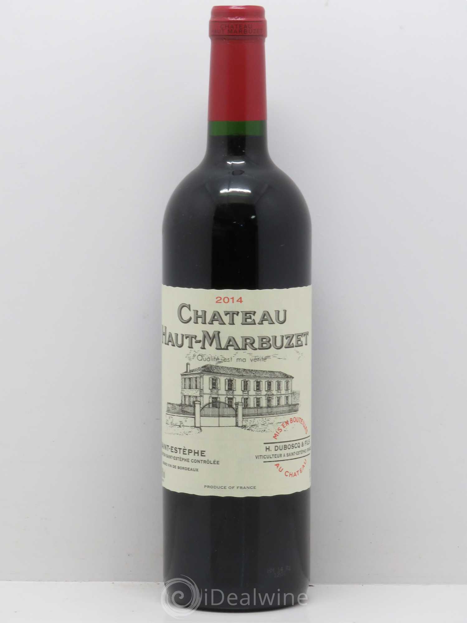 Château Haut Marbuzet 2014 - Lot de 1 bouteille - 0