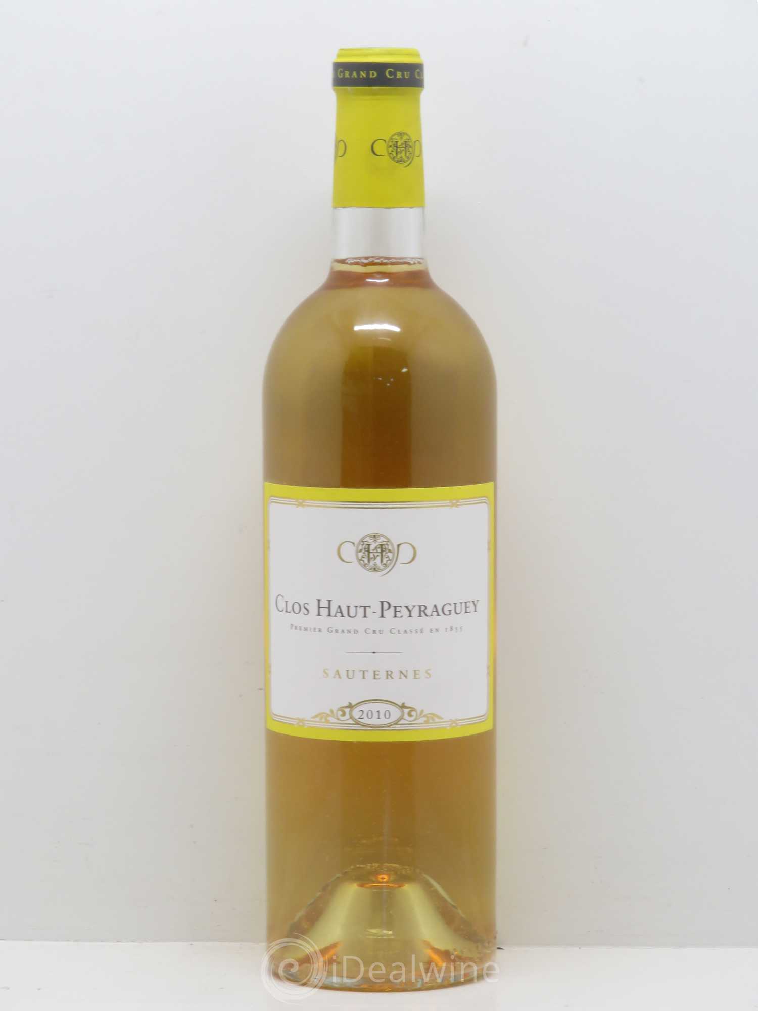 Clos Haut-Peyraguey 1er Grand Cru Classé 2010 - Lotto di 1 bottiglia - 0