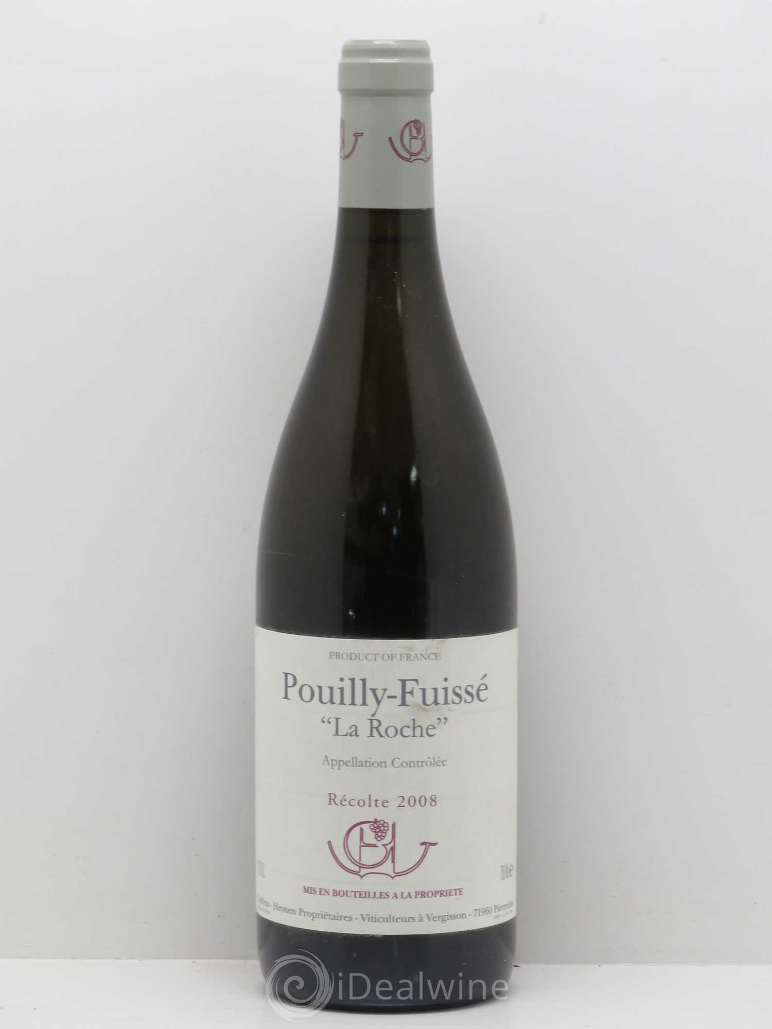 Pouilly-Fuissé Domaine Guffens Heynen La Roche 2008 - Posten von 1 Flasche - 0