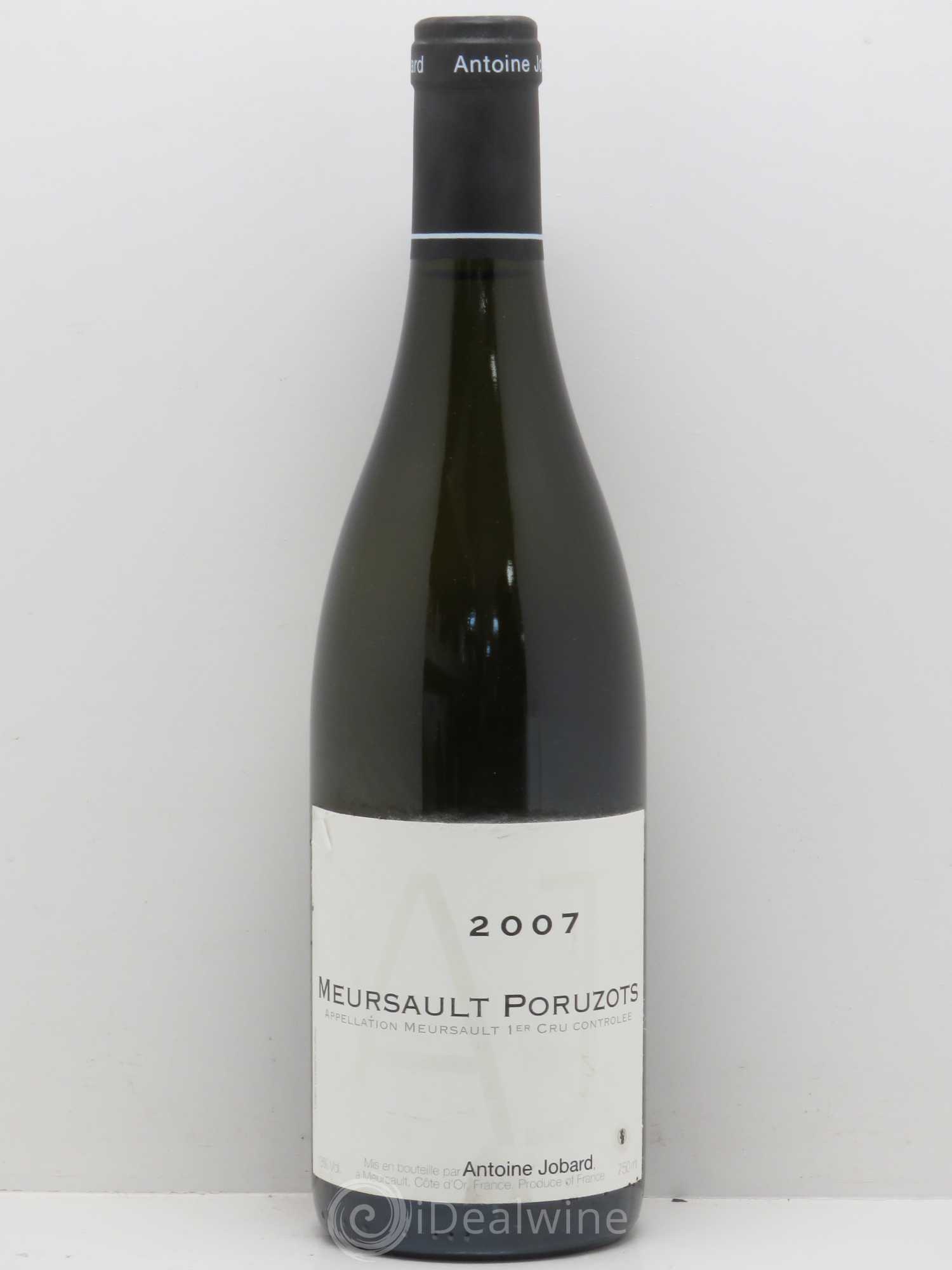 Meursault 1er Cru Poruzots François et Antoine Jobard (Domaine) 2007 - Lot de 1 bouteille - 0