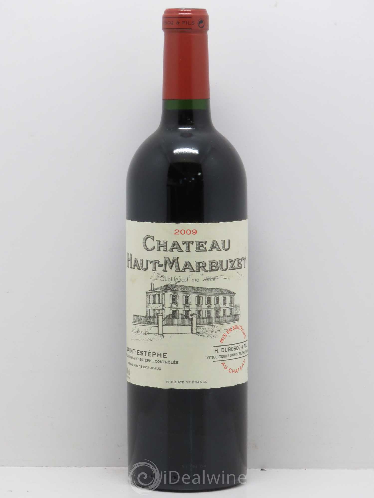 Château Haut Marbuzet 2009 - Lot de 1 bouteille - 0
