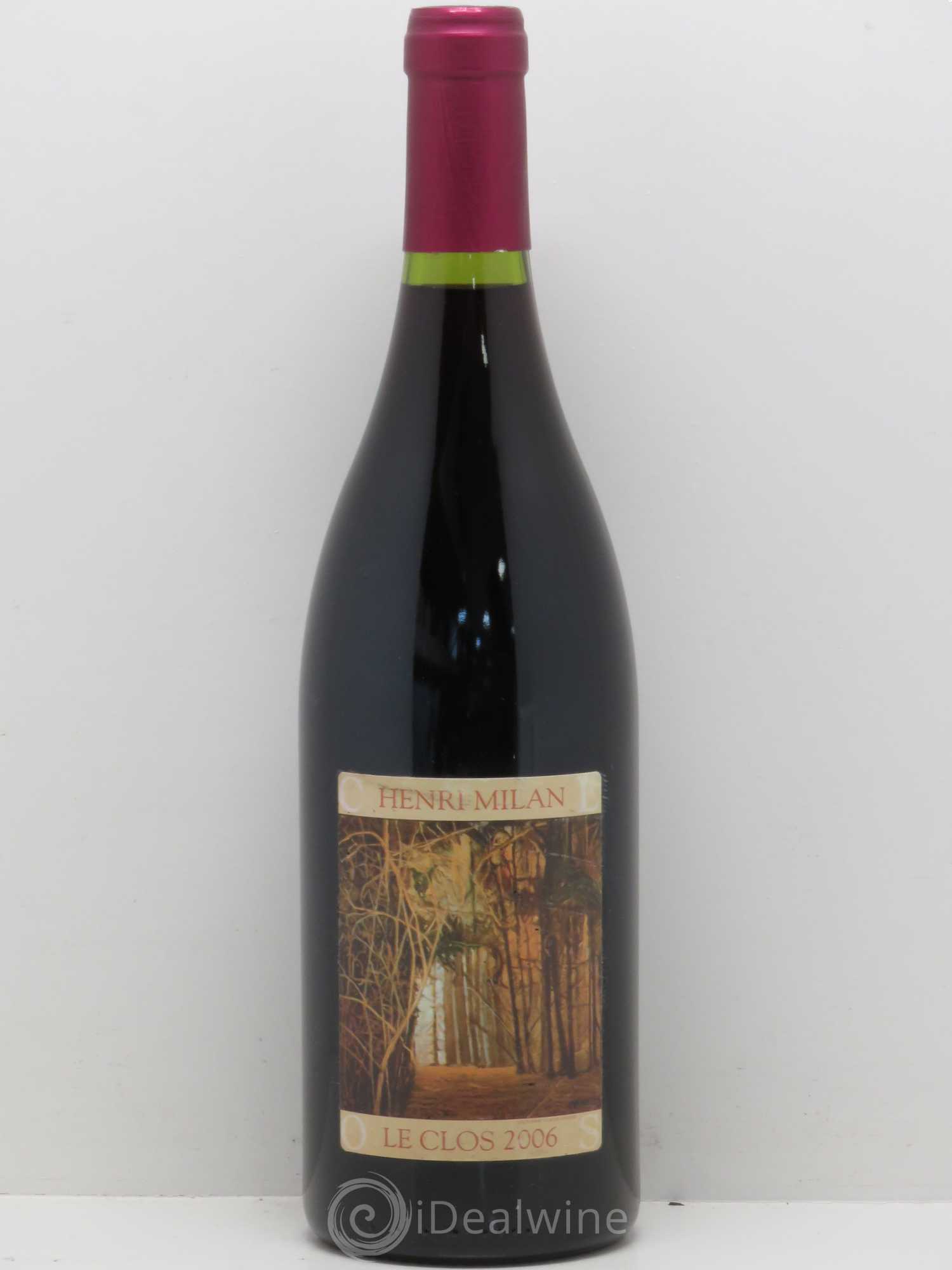 Baux de Provence Clos Milan Henri Milan 2006 - Lot de 1 bouteille - 0